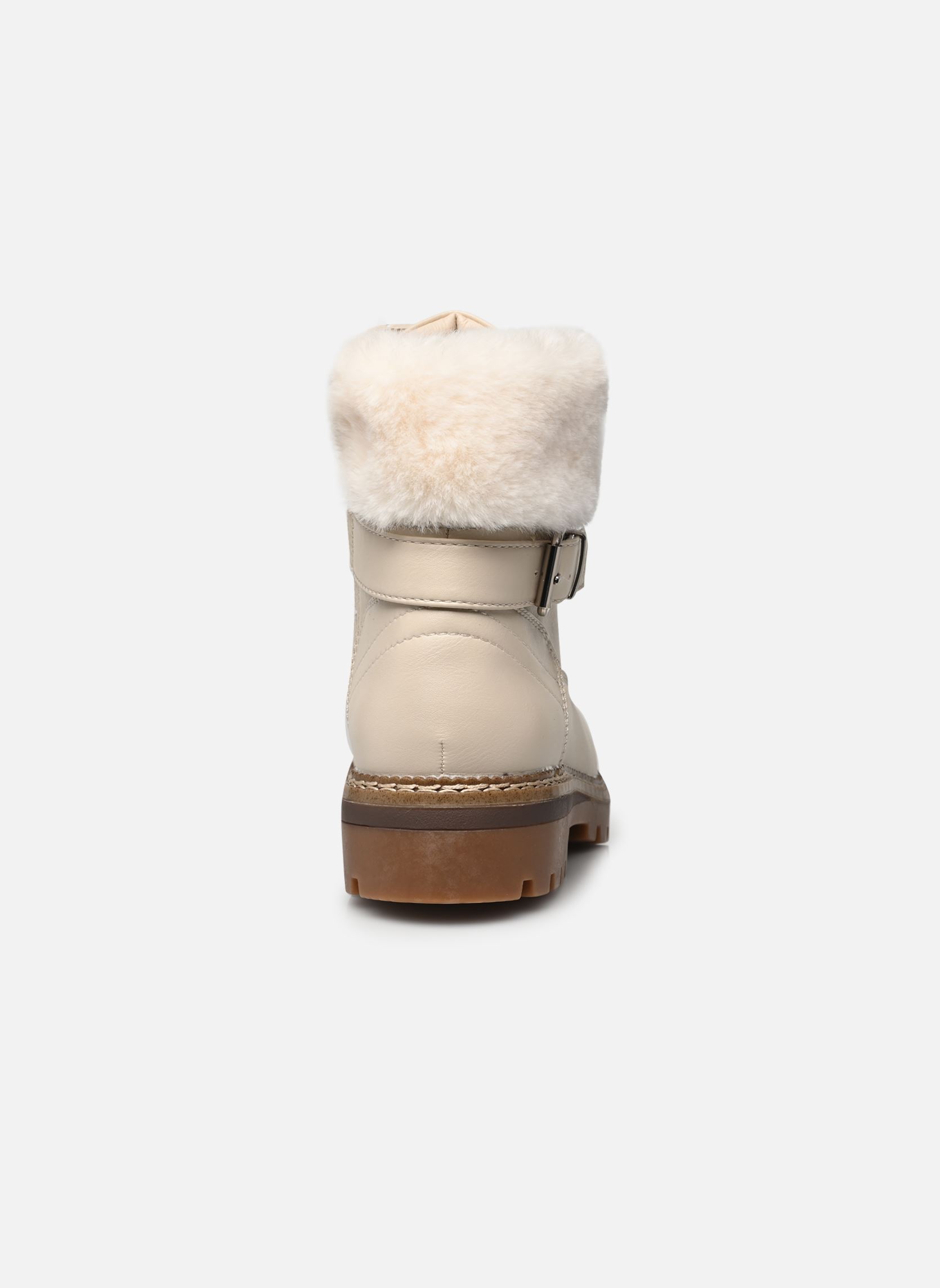 Bottines à lacets Adeline femme blanc Eram Bottines à lacets Adeline femme blanc Ecru