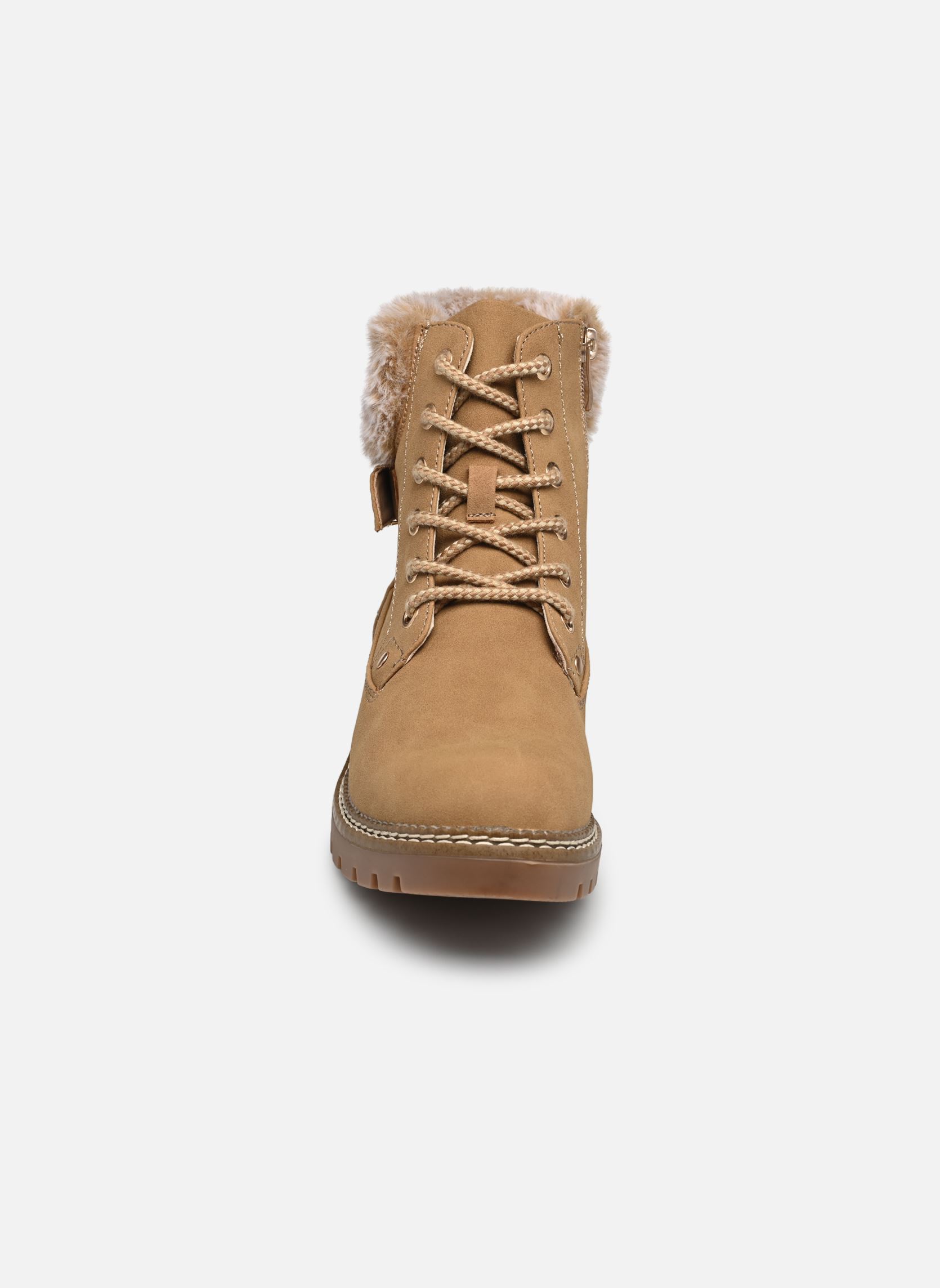 Geschnürte Stiefeletten Adeline damen braun Eram Geschnürte Stiefeletten Adeline damen braun marron