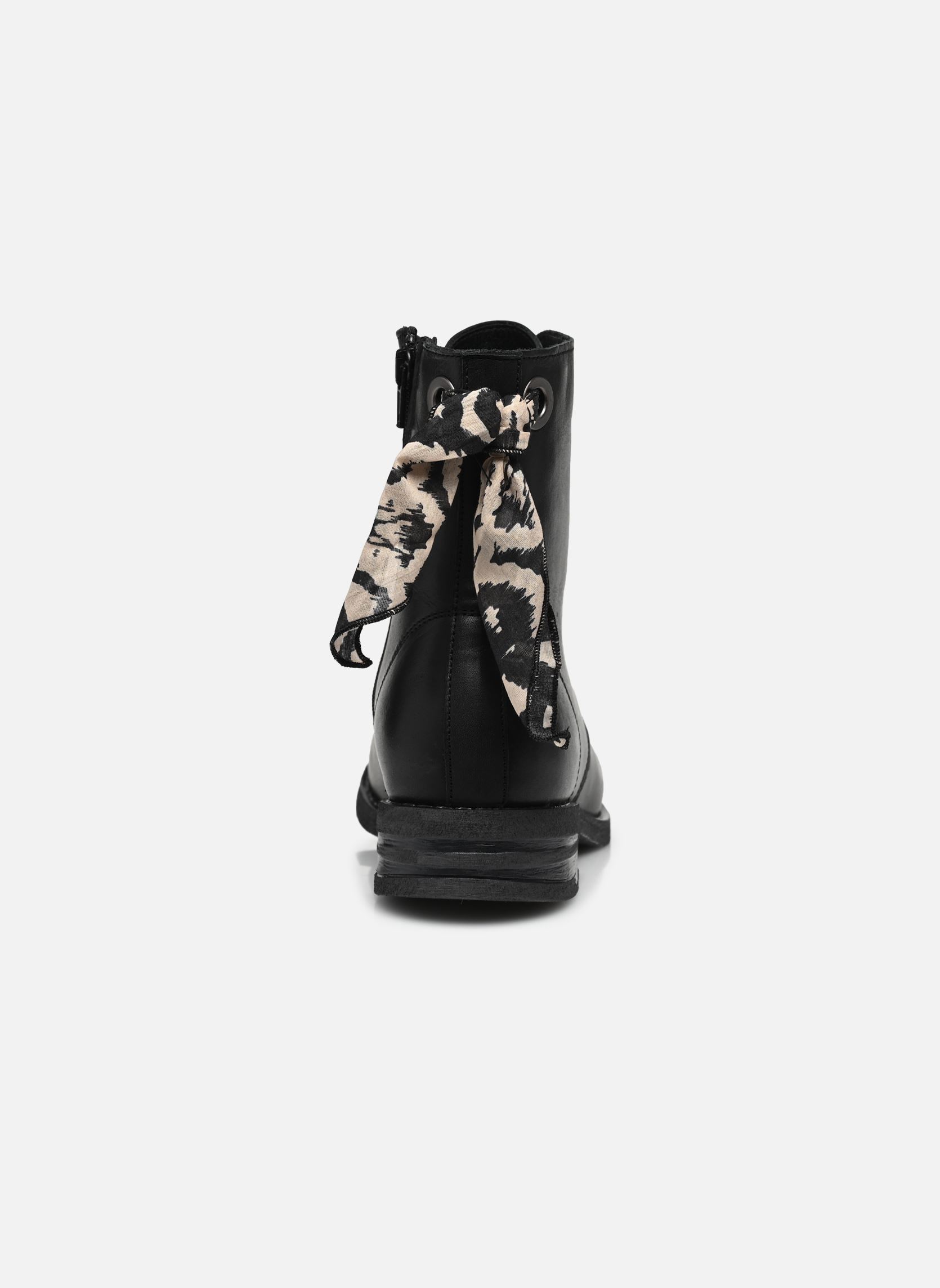 Botines con cordones Sierato mujer negro Eram Botines con cordones Sierato mujer negro Noir