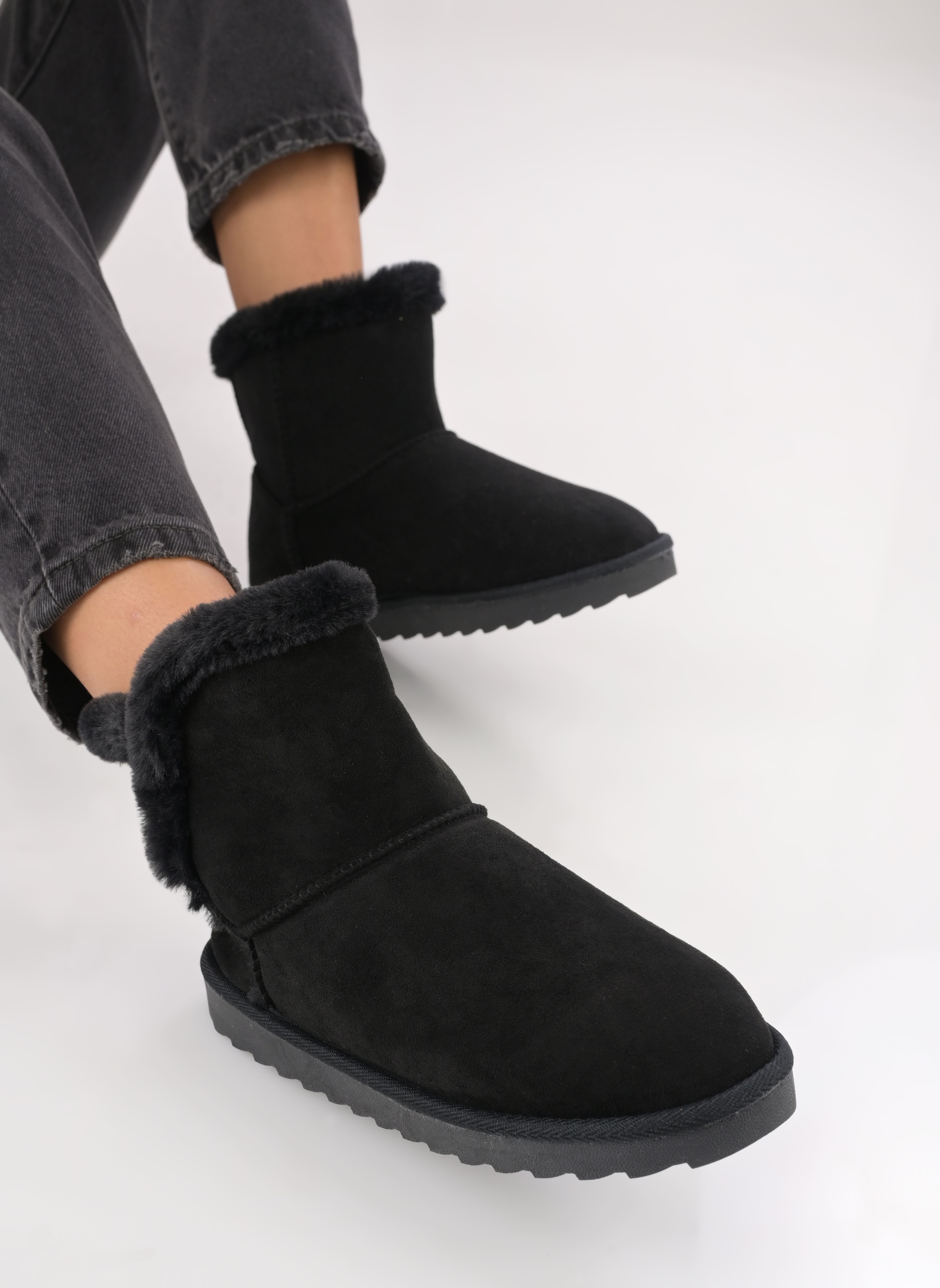 Bottines fourrées Gymnuro femme noir Eram Bottines fourrées Gymnuro femme noir Noir
