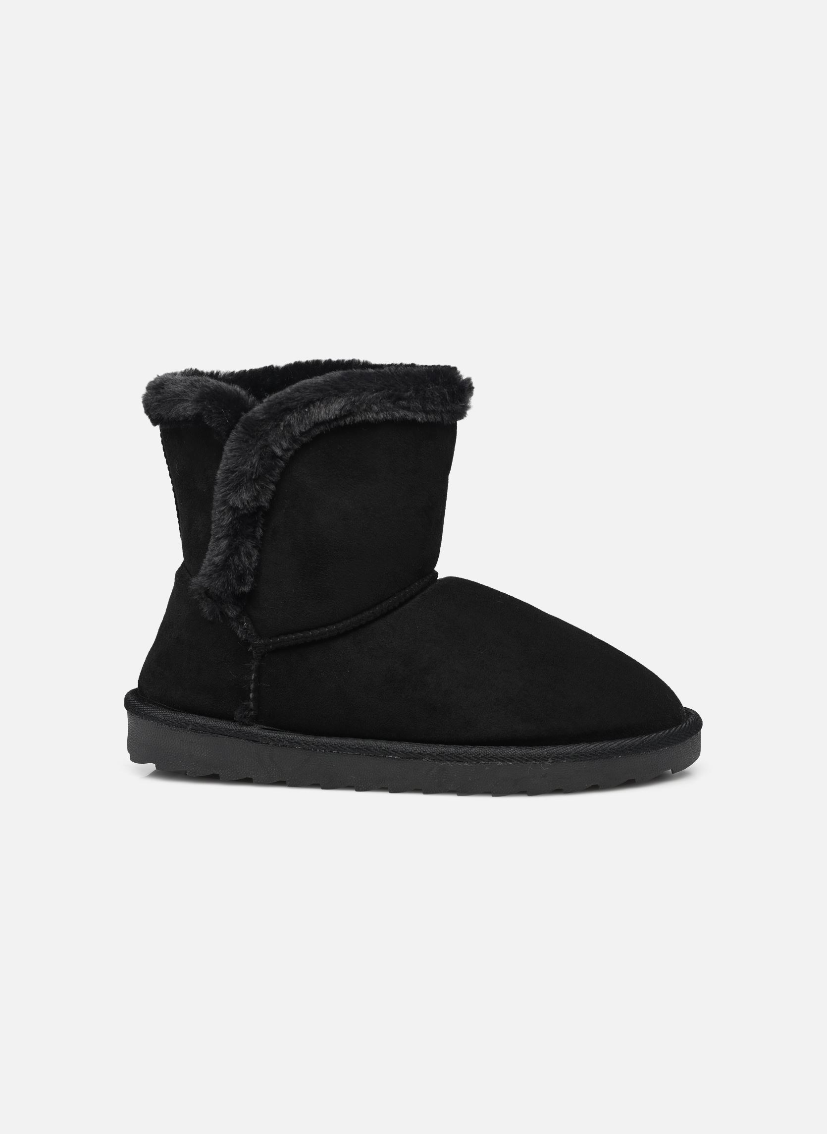 Bottines fourrées Gymnuro femme noir Eram Bottines fourrées Gymnuro femme noir Noir