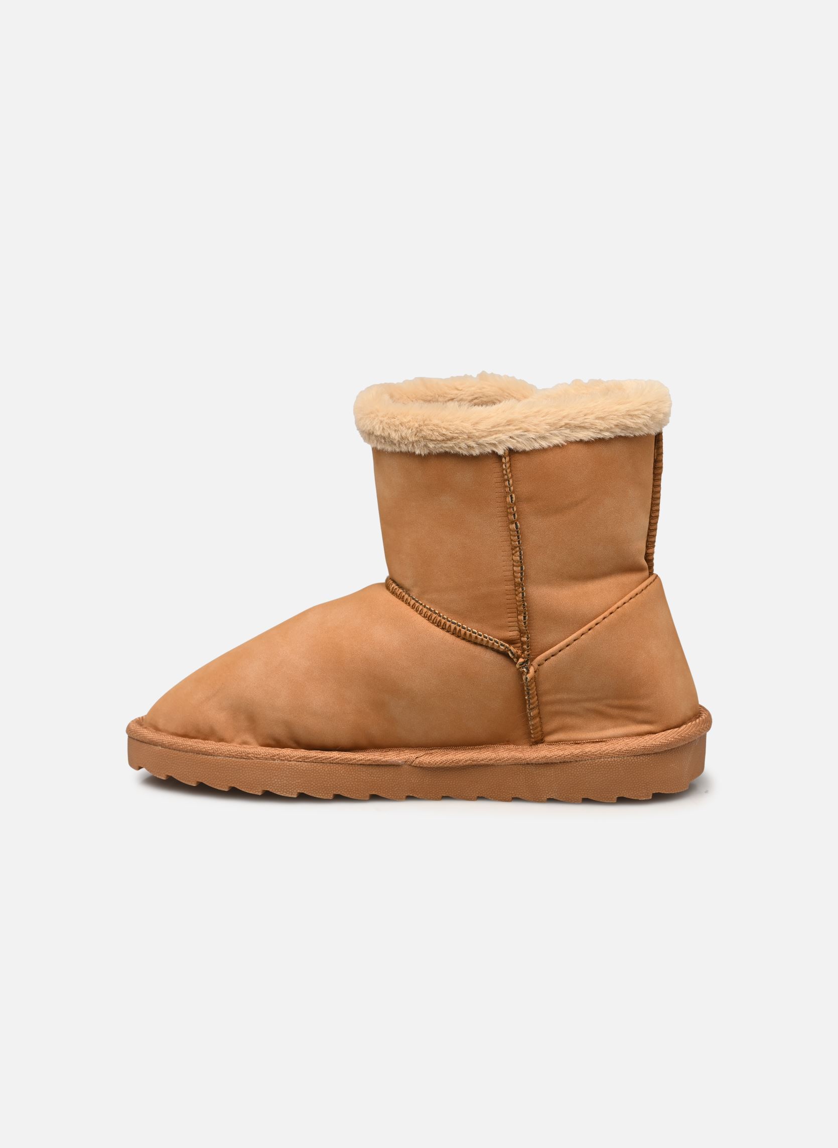 Bottines fourrées Gymnuro femme marron Eram Bottines fourrées Gymnuro femme marron Camel