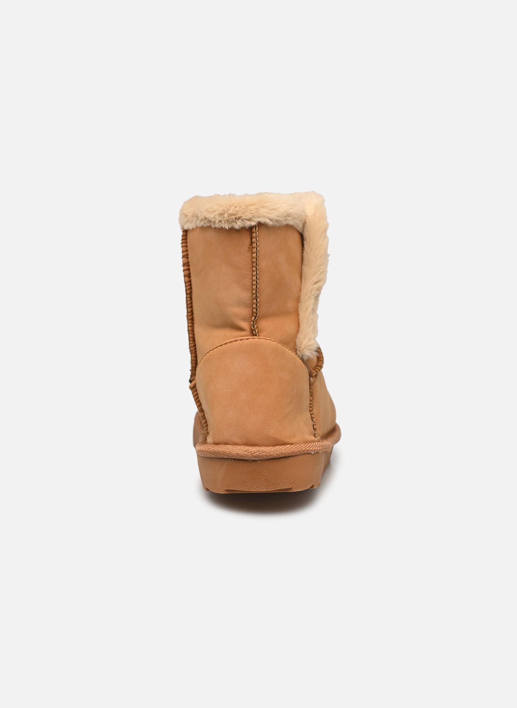 Bottines fourrées Gymnuro femme marron Eram Bottines fourrées Gymnuro femme marron Camel