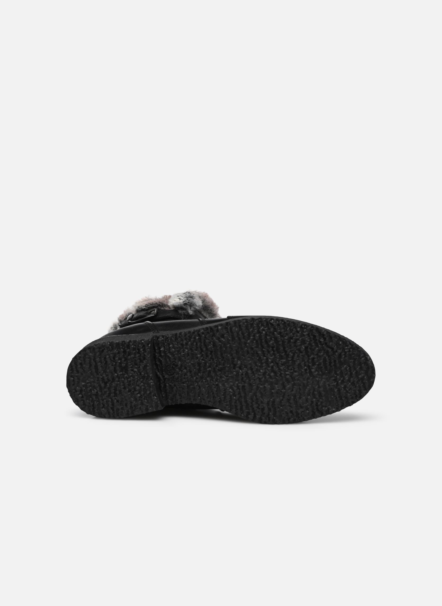 Gefütterte Stiefeletten Jelsa damen schwarz Eram Gefütterte Stiefeletten Jelsa damen schwarz NOIR