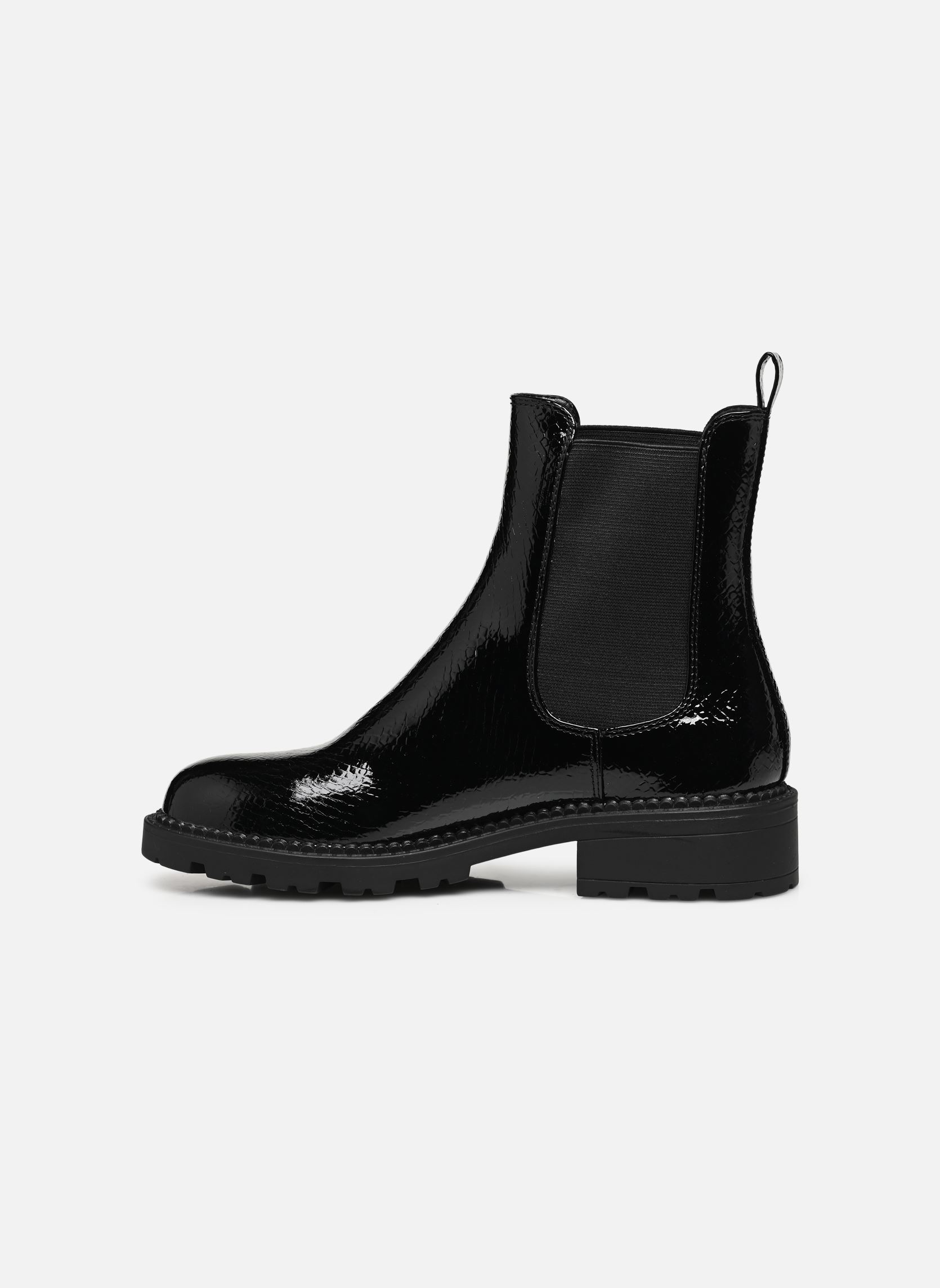 Enkellaarzen en boots Cujam dames zwart Texto Enkellaarzen en boots Cujam dames zwart Noir