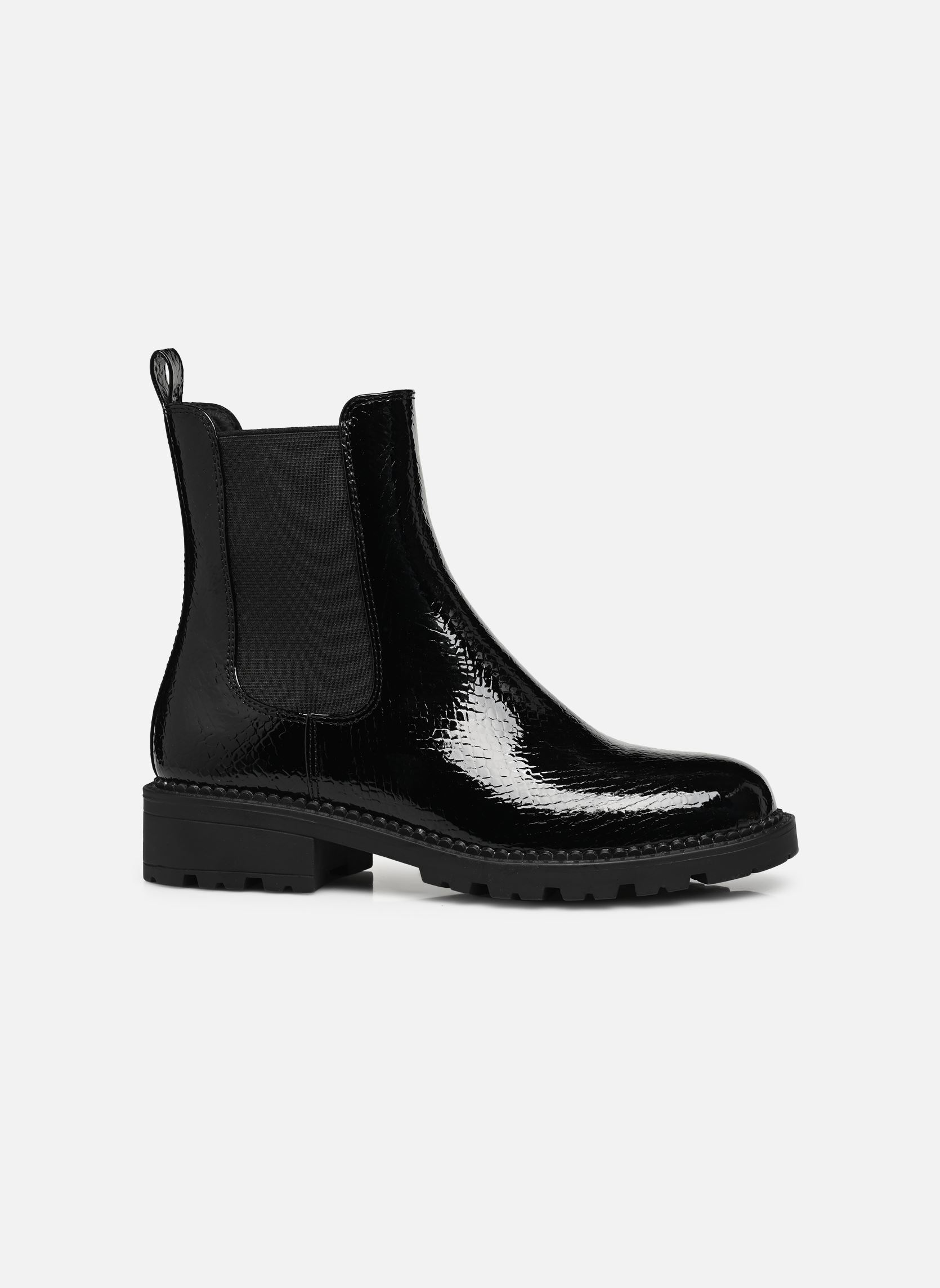 Enkellaarzen en boots Cujam dames zwart Texto Enkellaarzen en boots Cujam dames zwart Noir