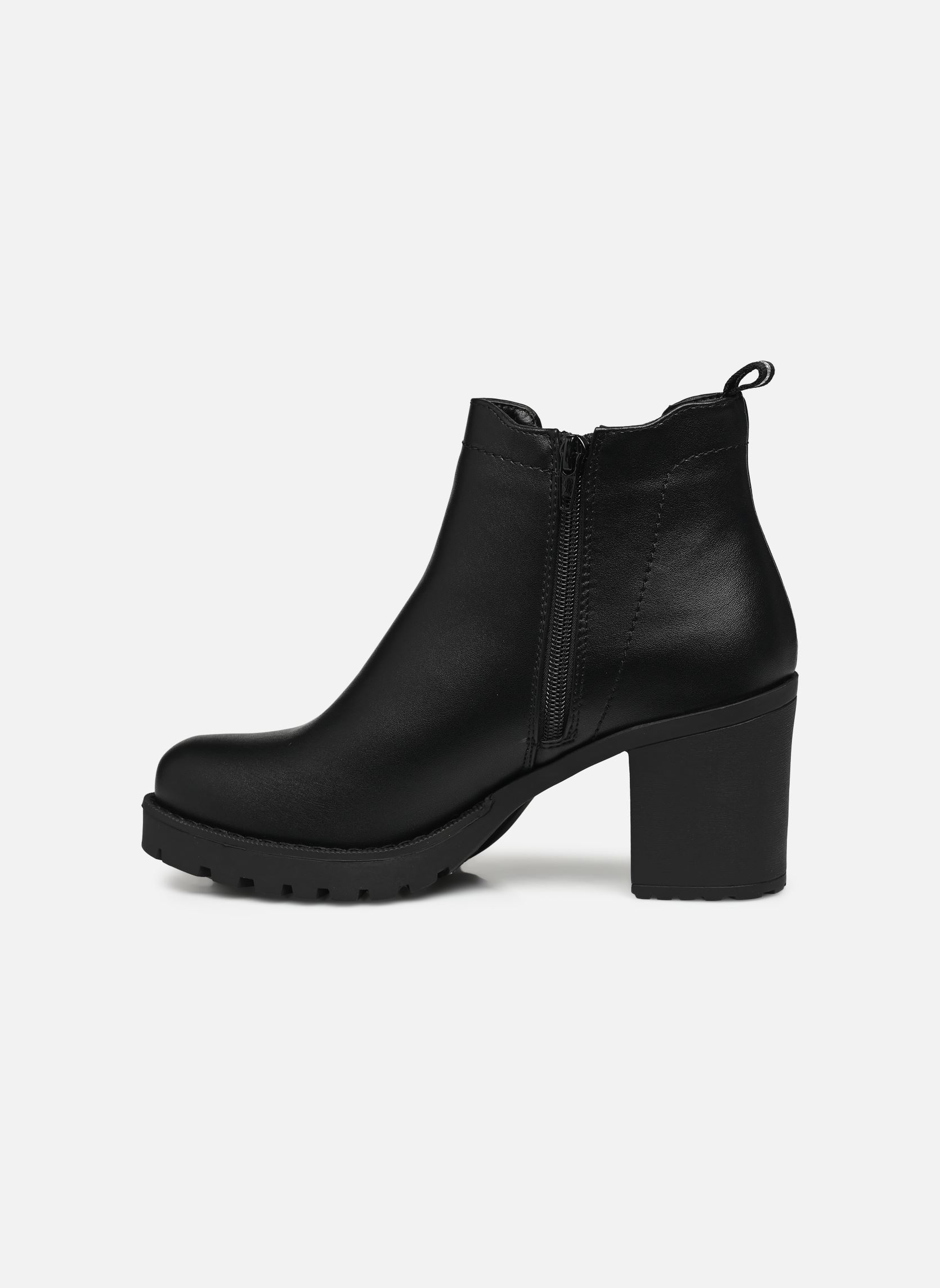 Enkellaarzen en boots Maerio dames zwart Texto Enkellaarzen en boots Maerio dames zwart Noir
