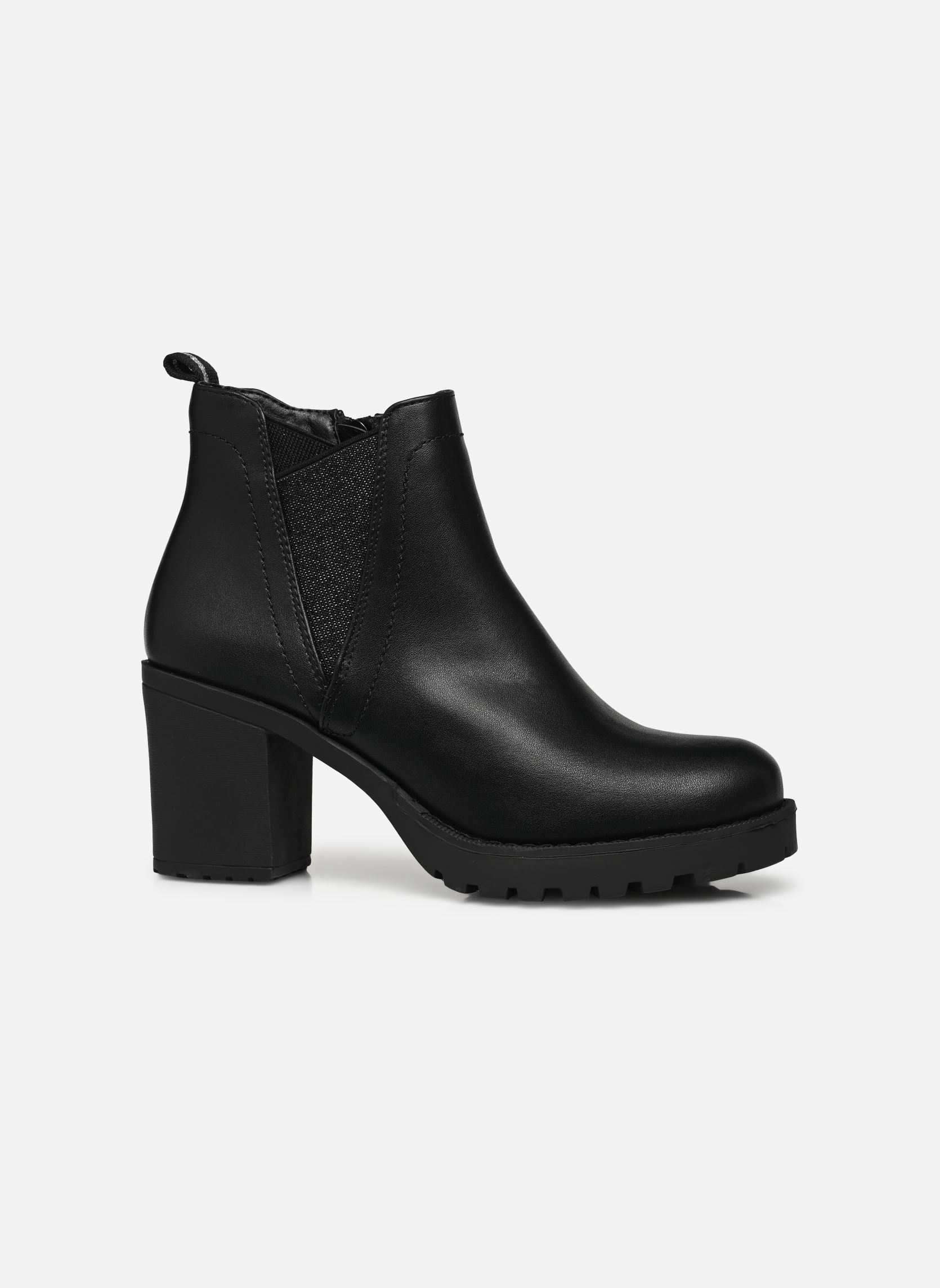 Enkellaarzen en boots Maerio dames zwart Texto Enkellaarzen en boots Maerio dames zwart Noir