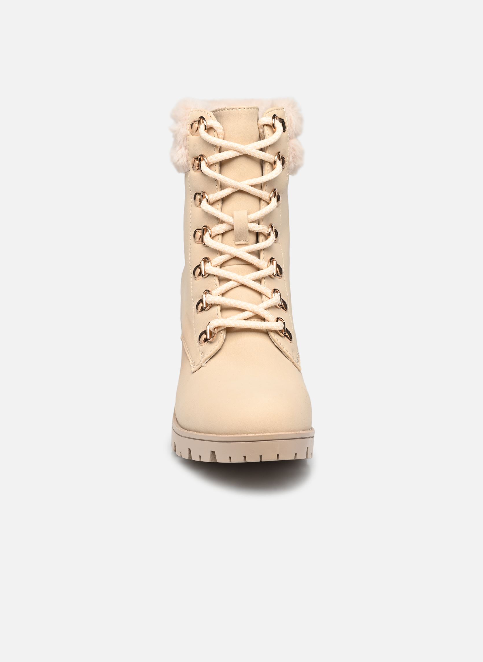 Bottines à lacets Calina femme beige Texto Bottines à lacets Calina femme beige BEIGE