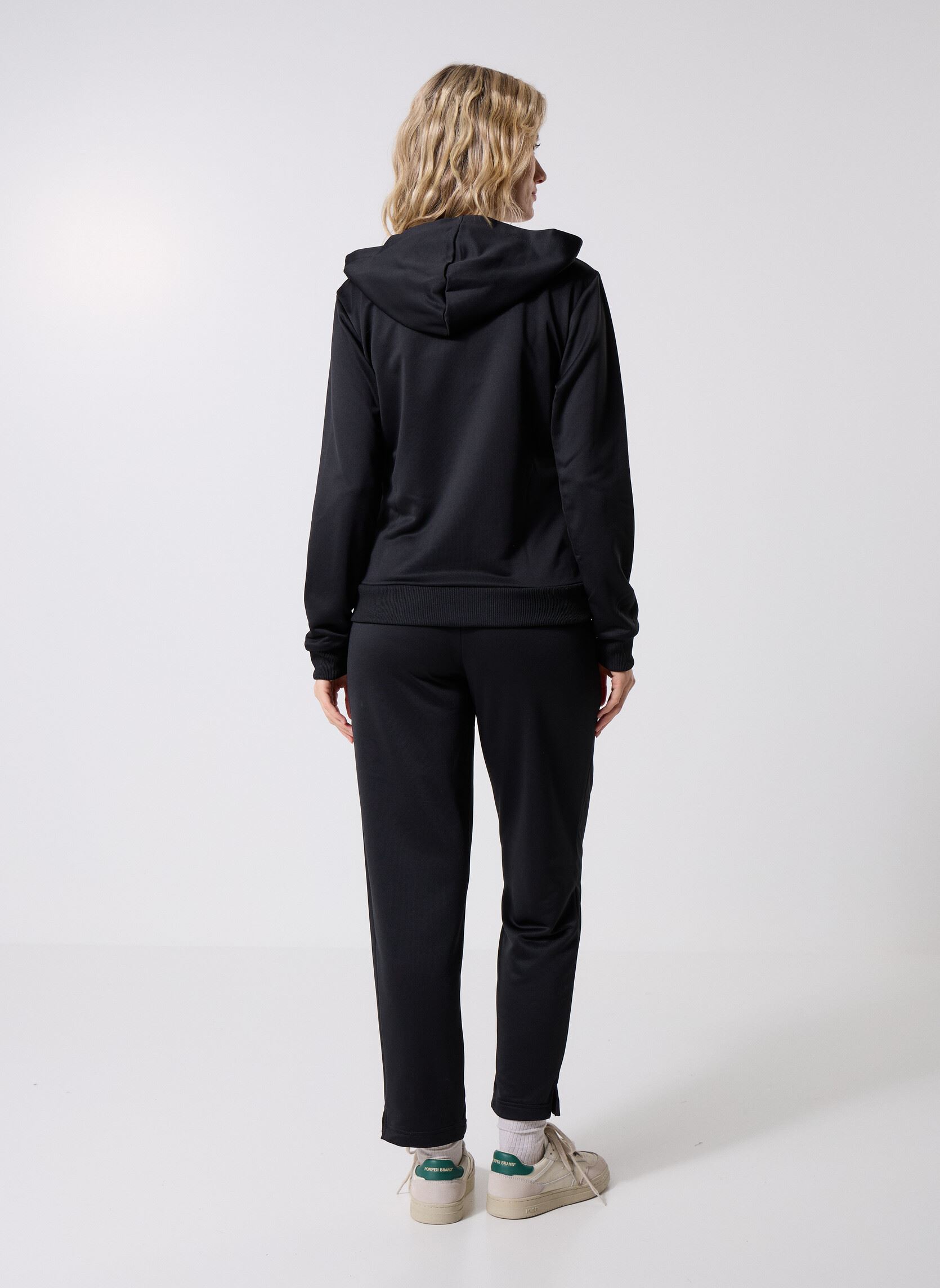 Vesten W Linear Ts dames zwart adidas sportswear Vesten W Linear Ts dames zwart Black
