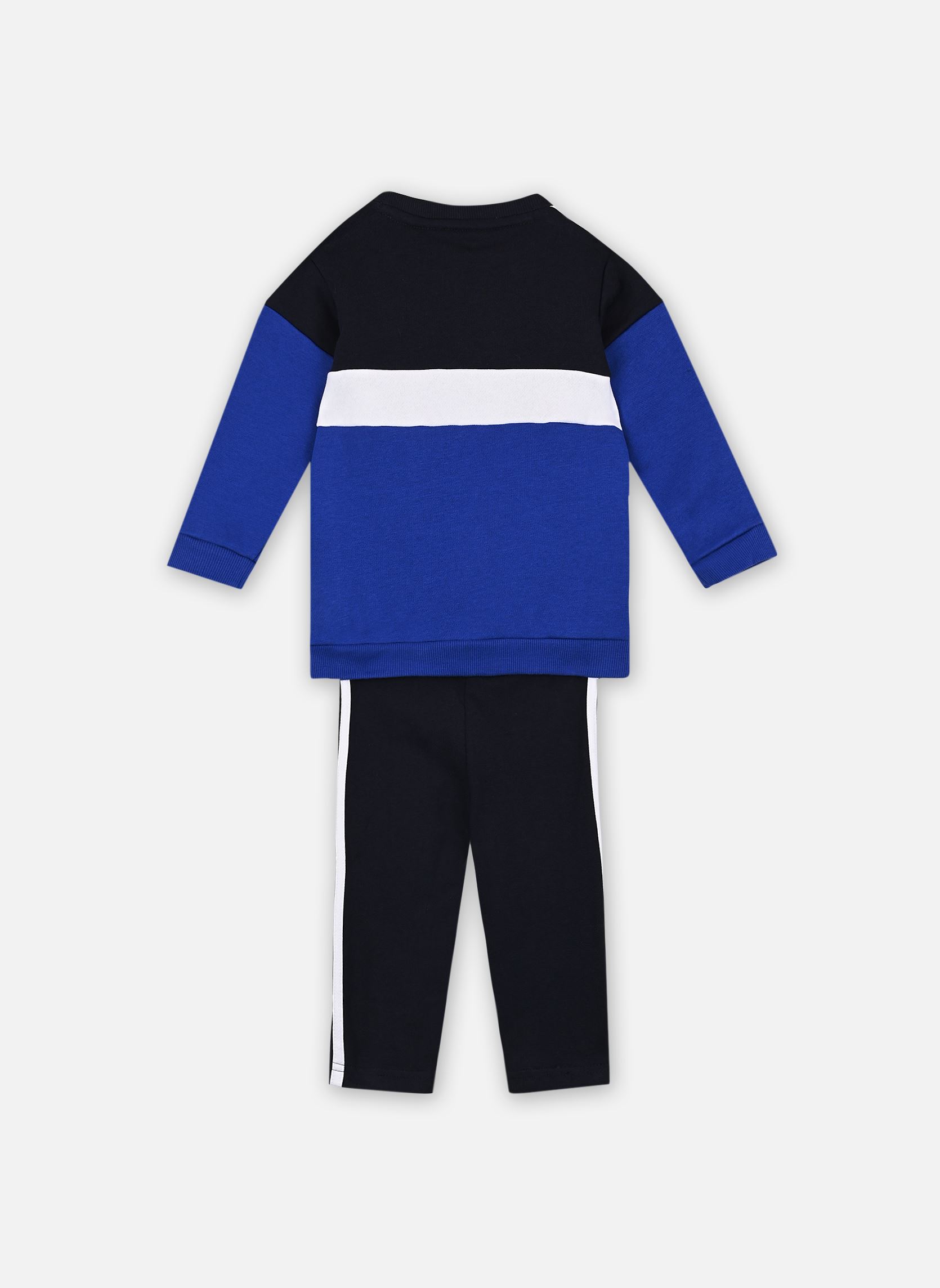 Joggings Ig 3S Tib Fl TS garçon bleu adidas sportswear Joggings Ig 3S Tib Fl TS garçon bleu WHITE/LEGINK