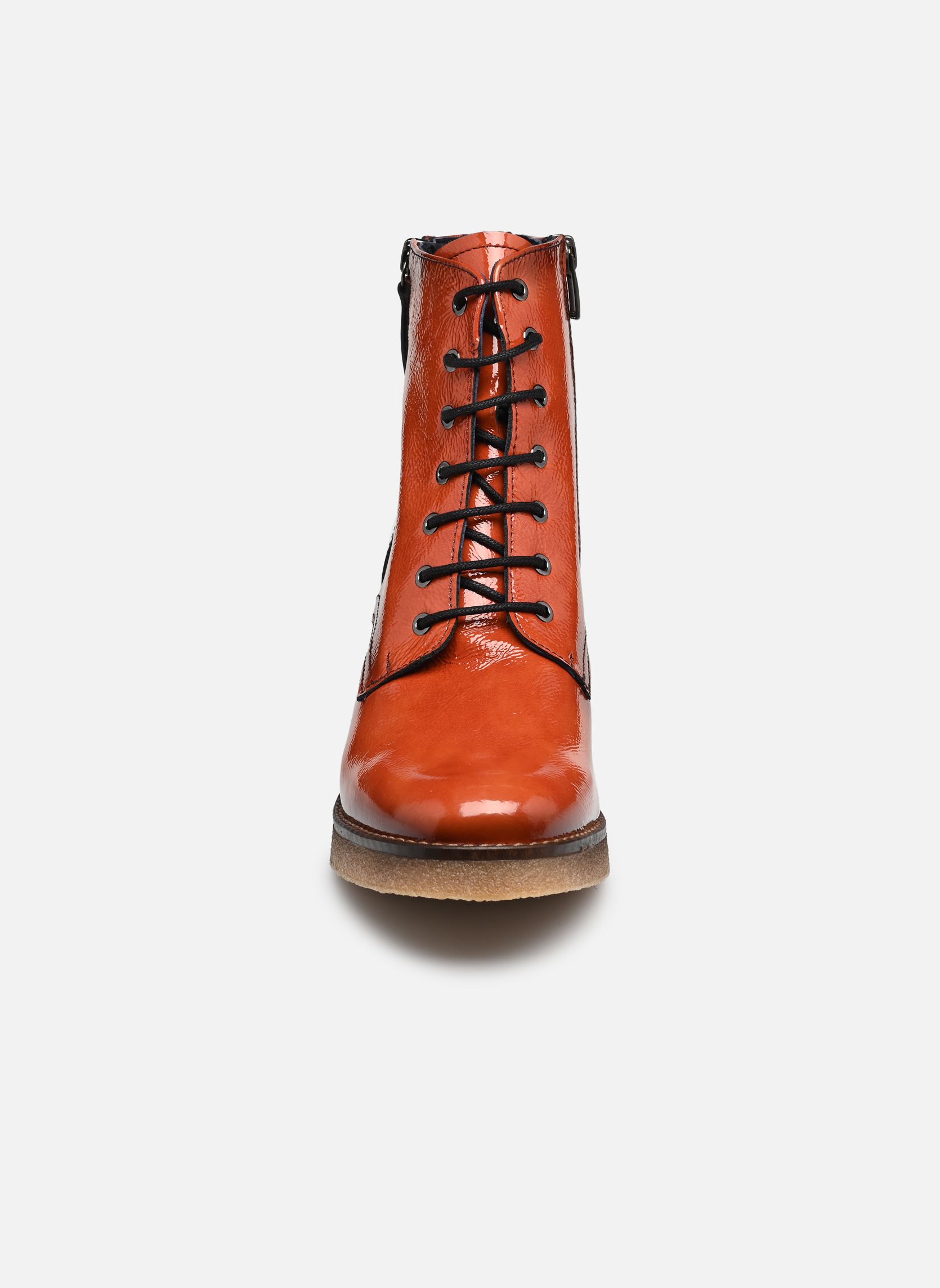 Geschnürte Stiefeletten Oprah D9186 damen orange Dorking Geschnürte Stiefeletten Oprah D9186 damen orange TEJA