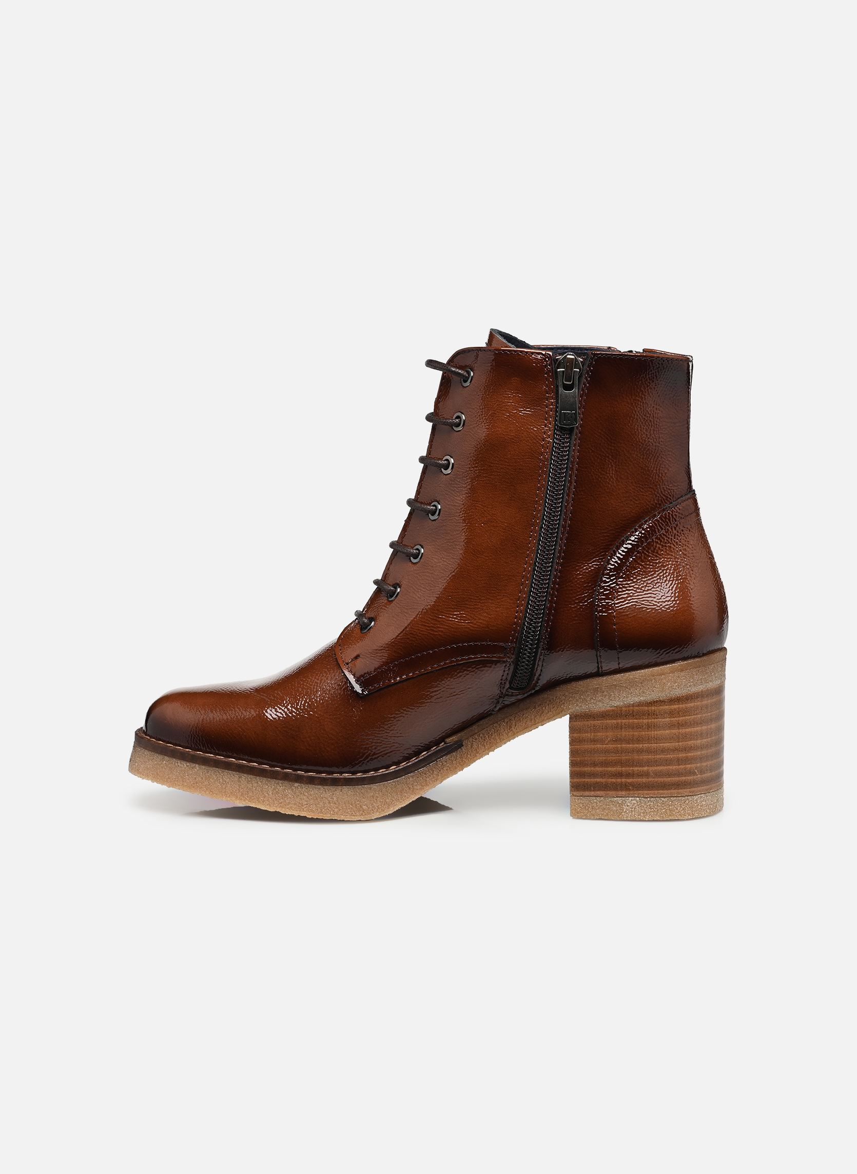Bottines à lacets Oprah D9186 femme marron Dorking Bottines à lacets Oprah D9186 femme marron NAPLAK CUERO