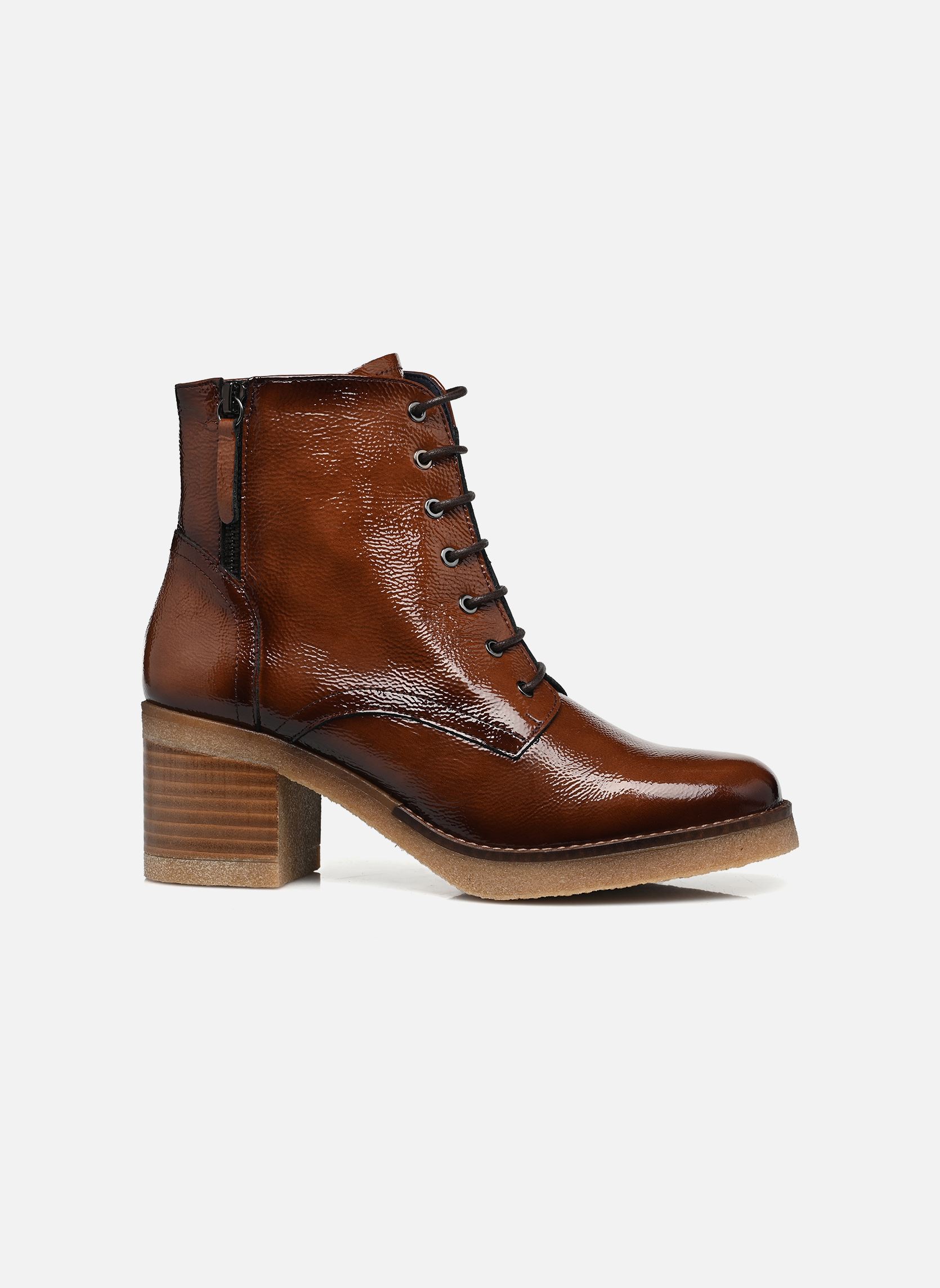Bottines à lacets Oprah D9186 femme marron Dorking Bottines à lacets Oprah D9186 femme marron NAPLAK CUERO
