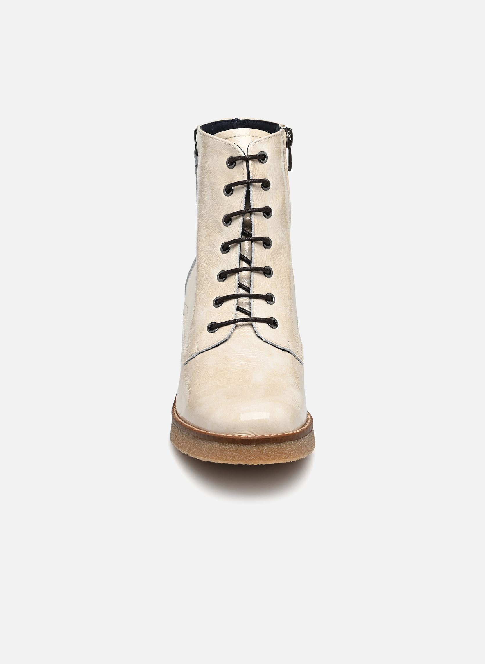Bottines à lacets Oprah D9186 femme beige Dorking Bottines à lacets Oprah D9186 femme beige NAPLAK BEIGE