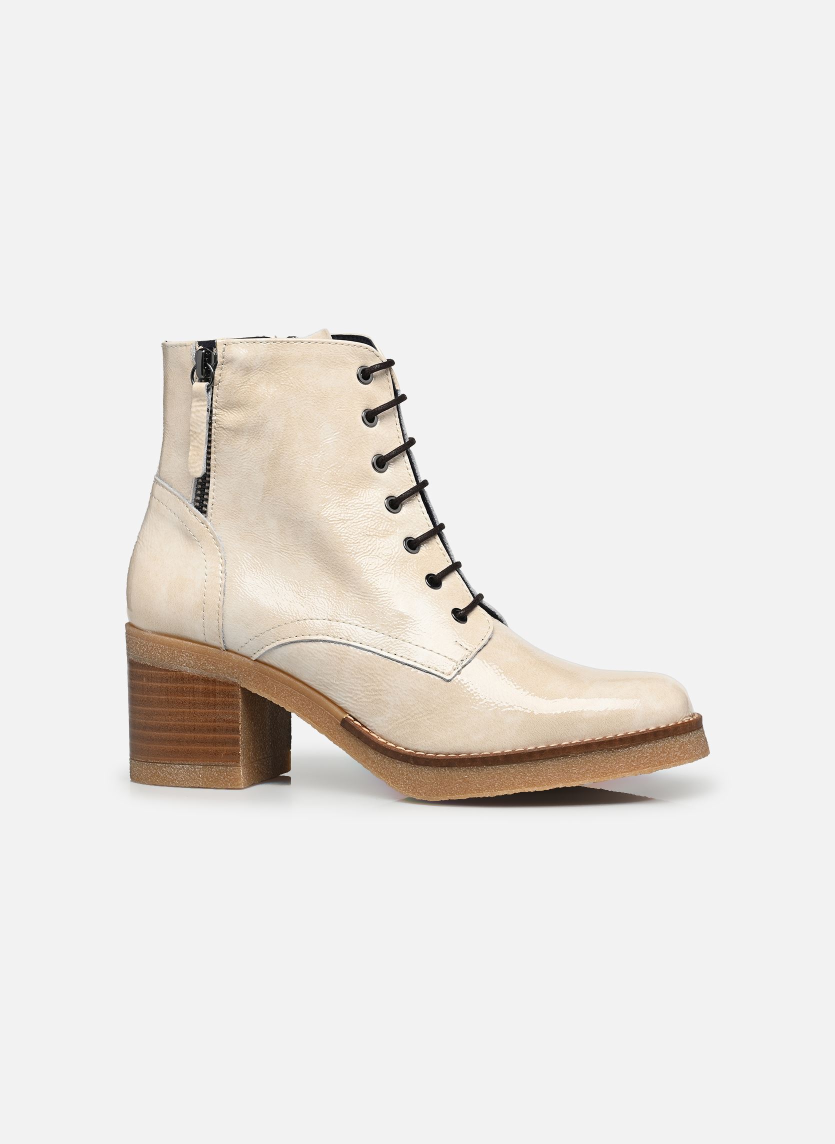 Bottines à lacets Oprah D9186 femme beige Dorking Bottines à lacets Oprah D9186 femme beige NAPLAK BEIGE