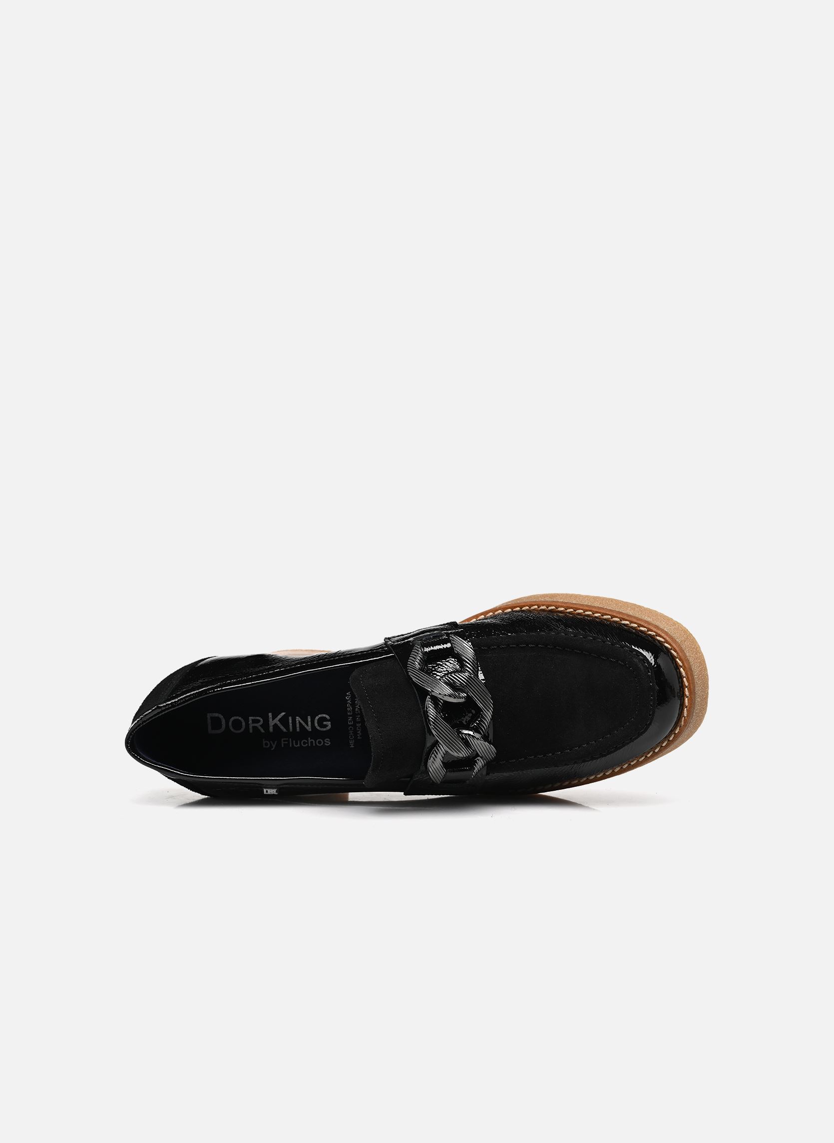 Loafer Oprah D9193 damen schwarz Dorking Loafer Oprah D9193 damen schwarz NAPLAK+CALF NEGRO
