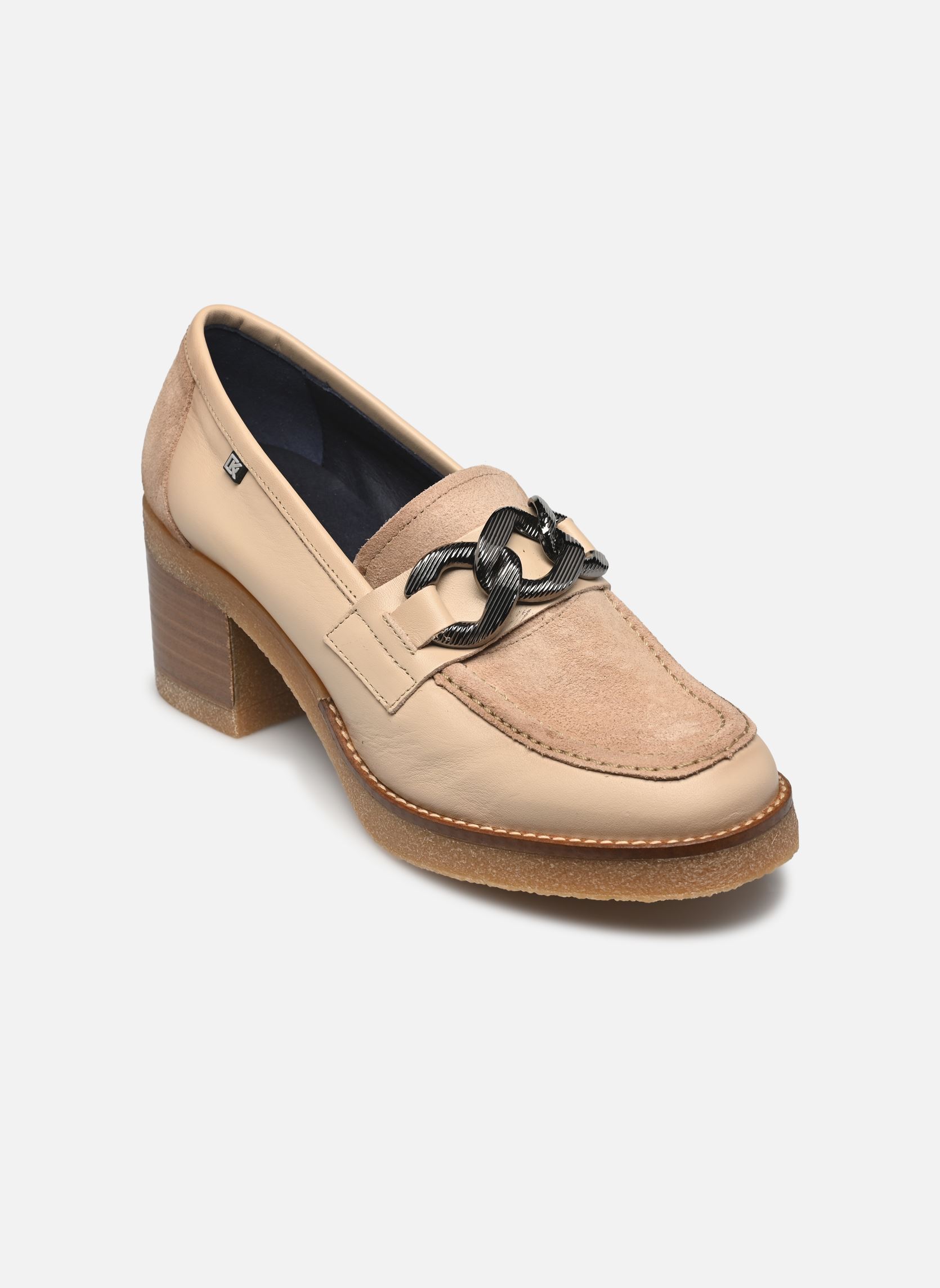 Loafer Oprah D9193 damen beige Dorking Loafer Oprah D9193 damen beige SUGAR+CALF PORCELANA + SABIA