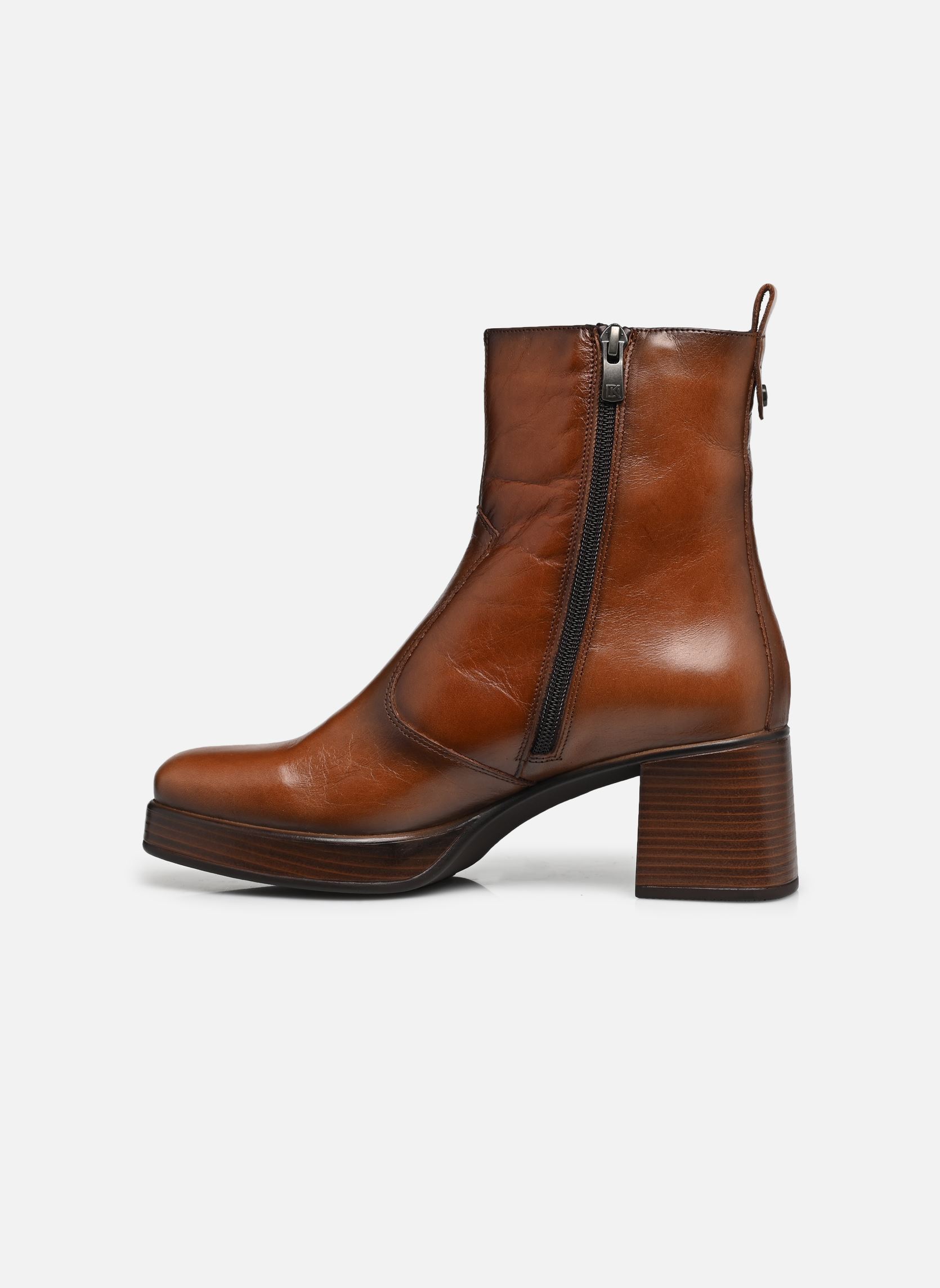 Bottines et boots CRISTEL D9157 femme marron Dorking Bottines et boots CRISTEL D9157 femme marron LIBANO