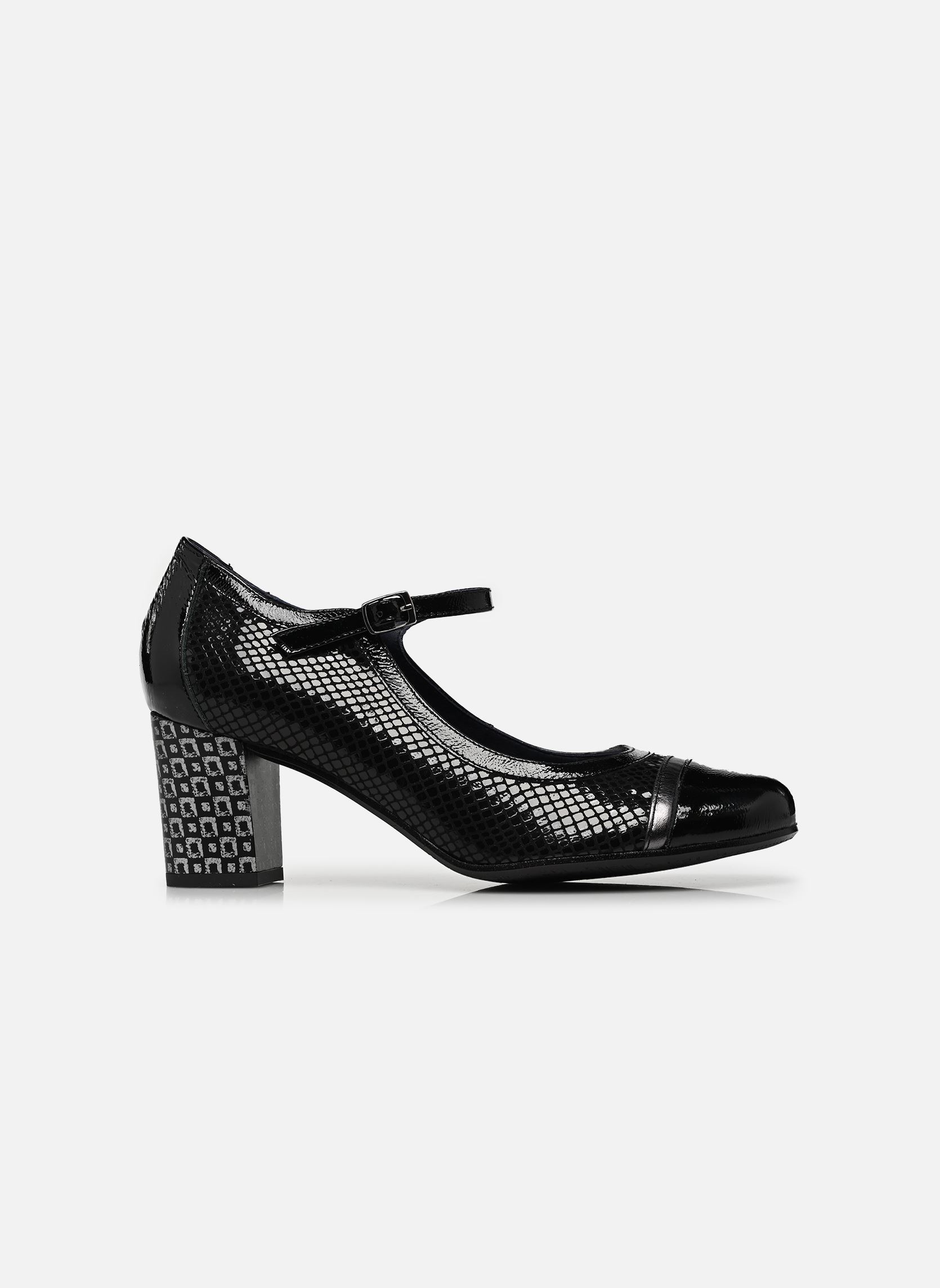 Slingback pumps RODIN D8669 dames zwart Dorking Slingback pumps RODIN D8669 dames zwart SUPREM+NAPLA+LAMI NEGRO + NEGR