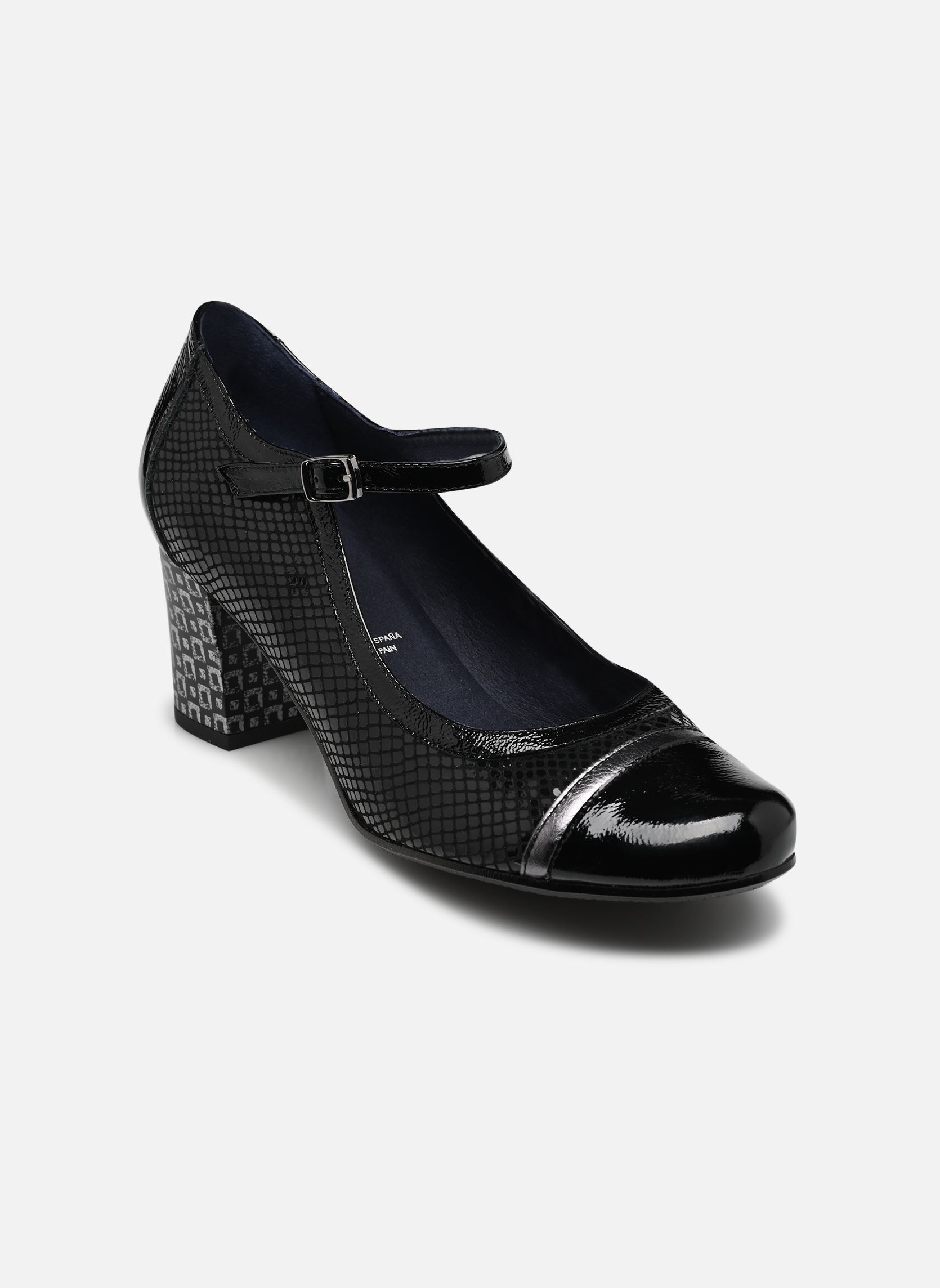 Slingback pumps RODIN D8669 dames zwart Dorking Slingback pumps RODIN D8669 dames zwart SUPREM+NAPLA+LAMI NEGRO + NEGR