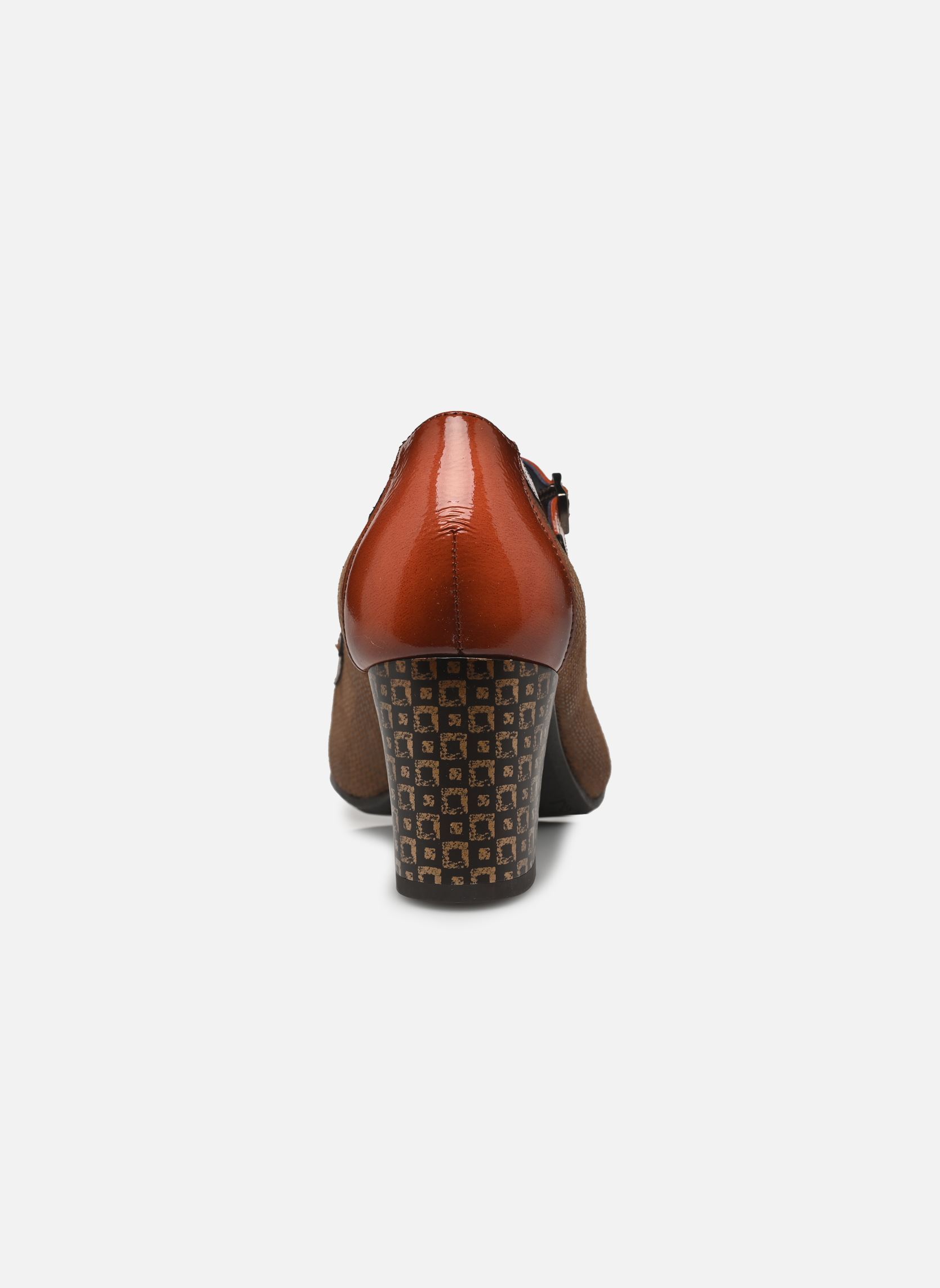 Slingback pumps RODIN D8669 dames bruin Dorking Slingback pumps RODIN D8669 dames bruin DELIS+NAPLA+LAMIN CUERO +TEJA