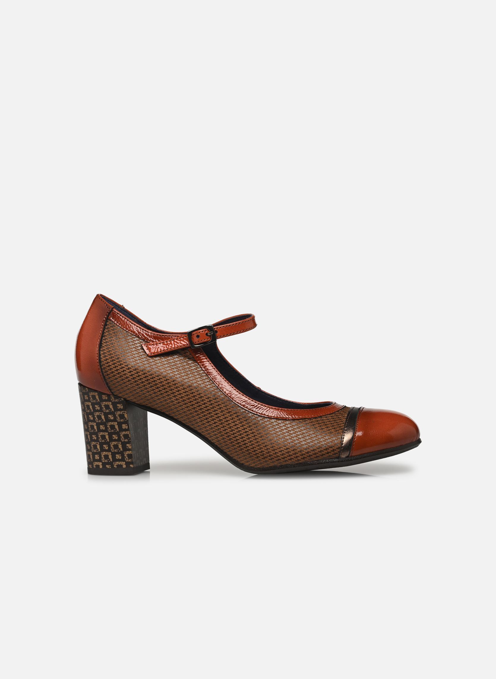Slingback pumps RODIN D8669 dames bruin Dorking Slingback pumps RODIN D8669 dames bruin DELIS+NAPLA+LAMIN CUERO +TEJA