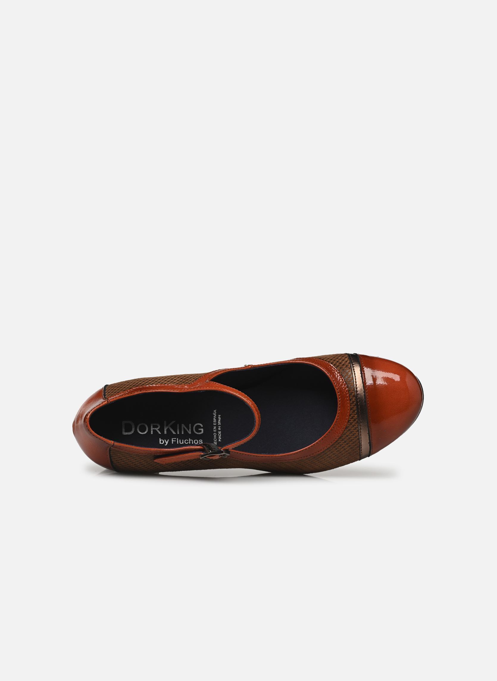 Slingback pumps RODIN D8669 dames bruin Dorking Slingback pumps RODIN D8669 dames bruin DELIS+NAPLA+LAMIN CUERO +TEJA