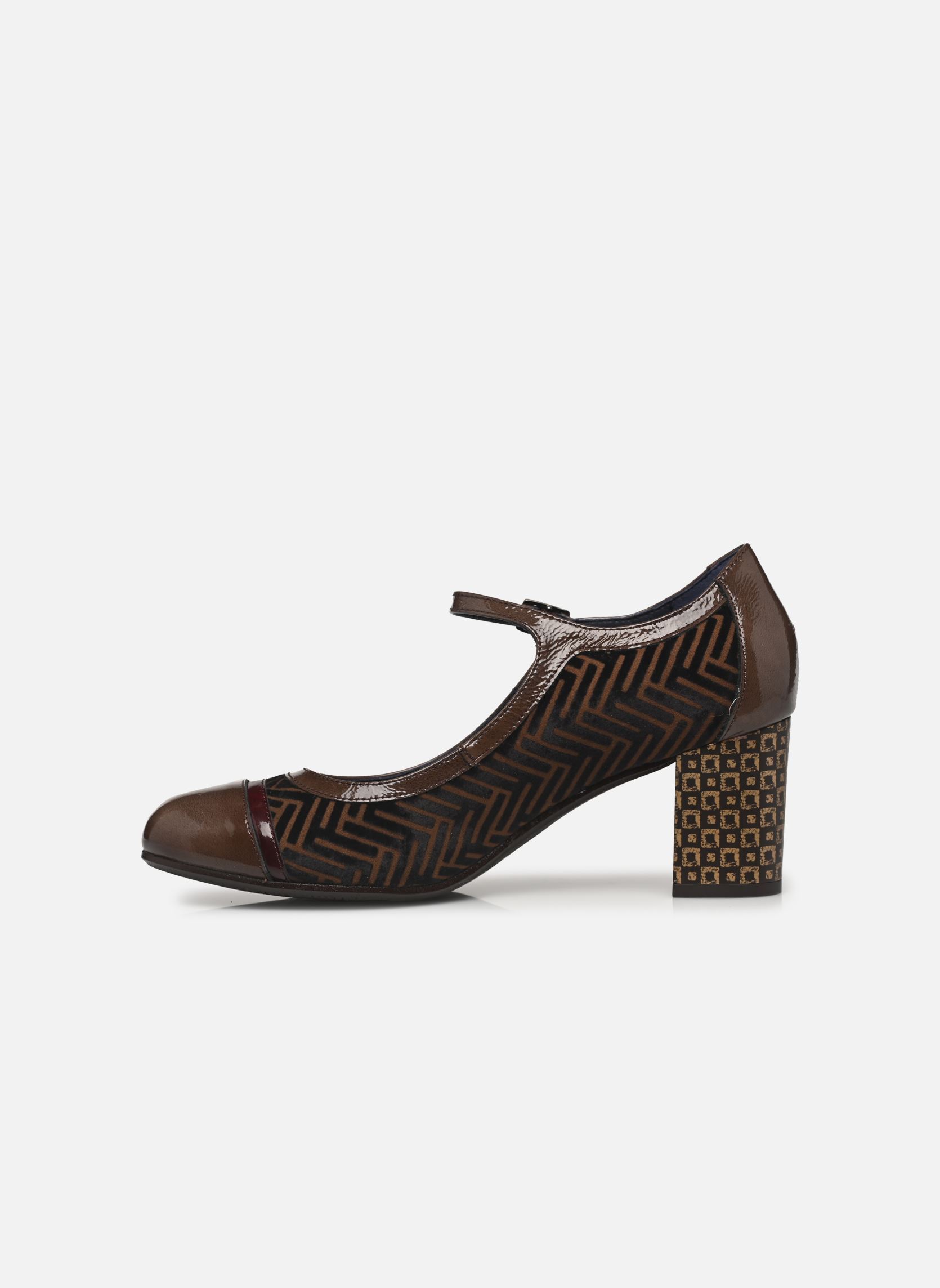 Slingback pumps RODIN D8669 dames bruin Dorking Slingback pumps RODIN D8669 dames bruin IGUAZU+NAPLA+NAPL CAFE +CAFE +