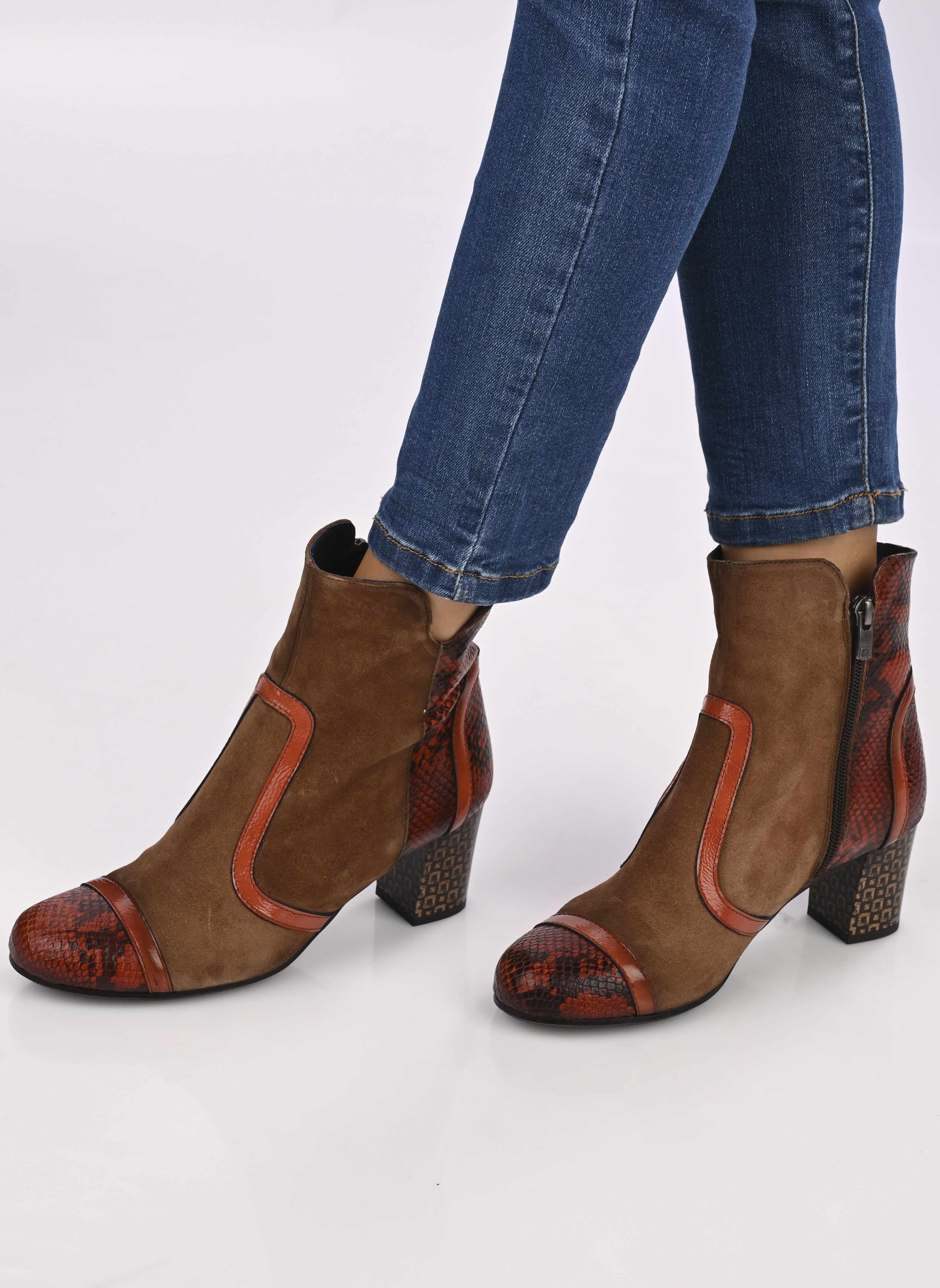 Stiefeletten und Stiefel Rodin D9211 damen mehrfarbig Dorking Stiefeletten und Stiefel Rodin D9211 damen mehrfarbig FOX