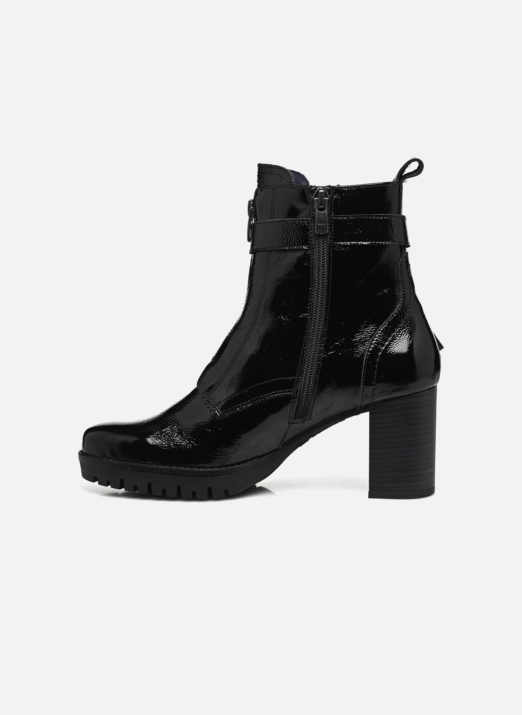 Bottines et boots Evie D9163 femme noir Dorking Bottines et boots Evie D9163 femme noir Naplak Negro