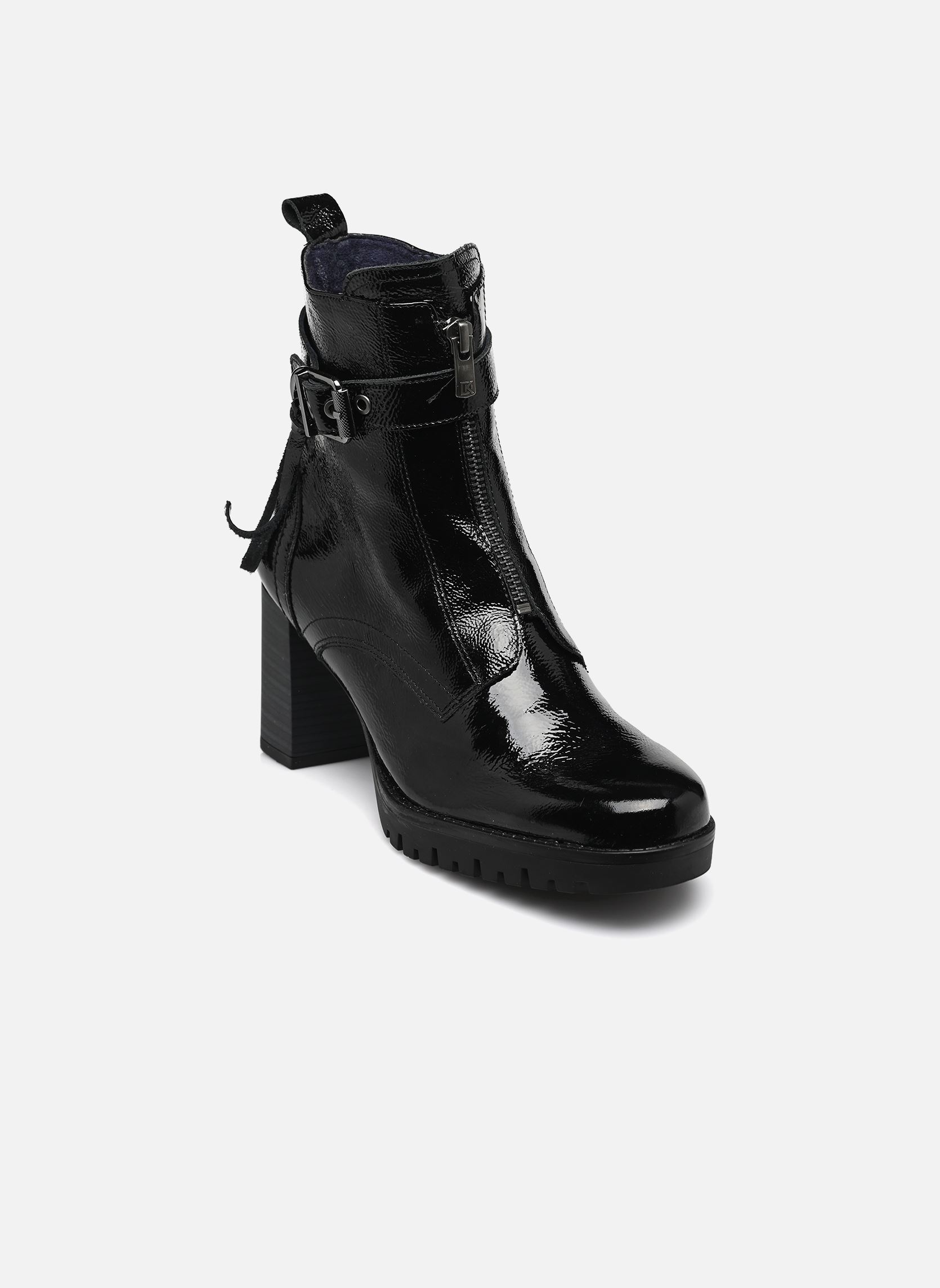 Bottines et boots Evie D9163 femme noir Dorking Bottines et boots Evie D9163 femme noir Naplak Negro