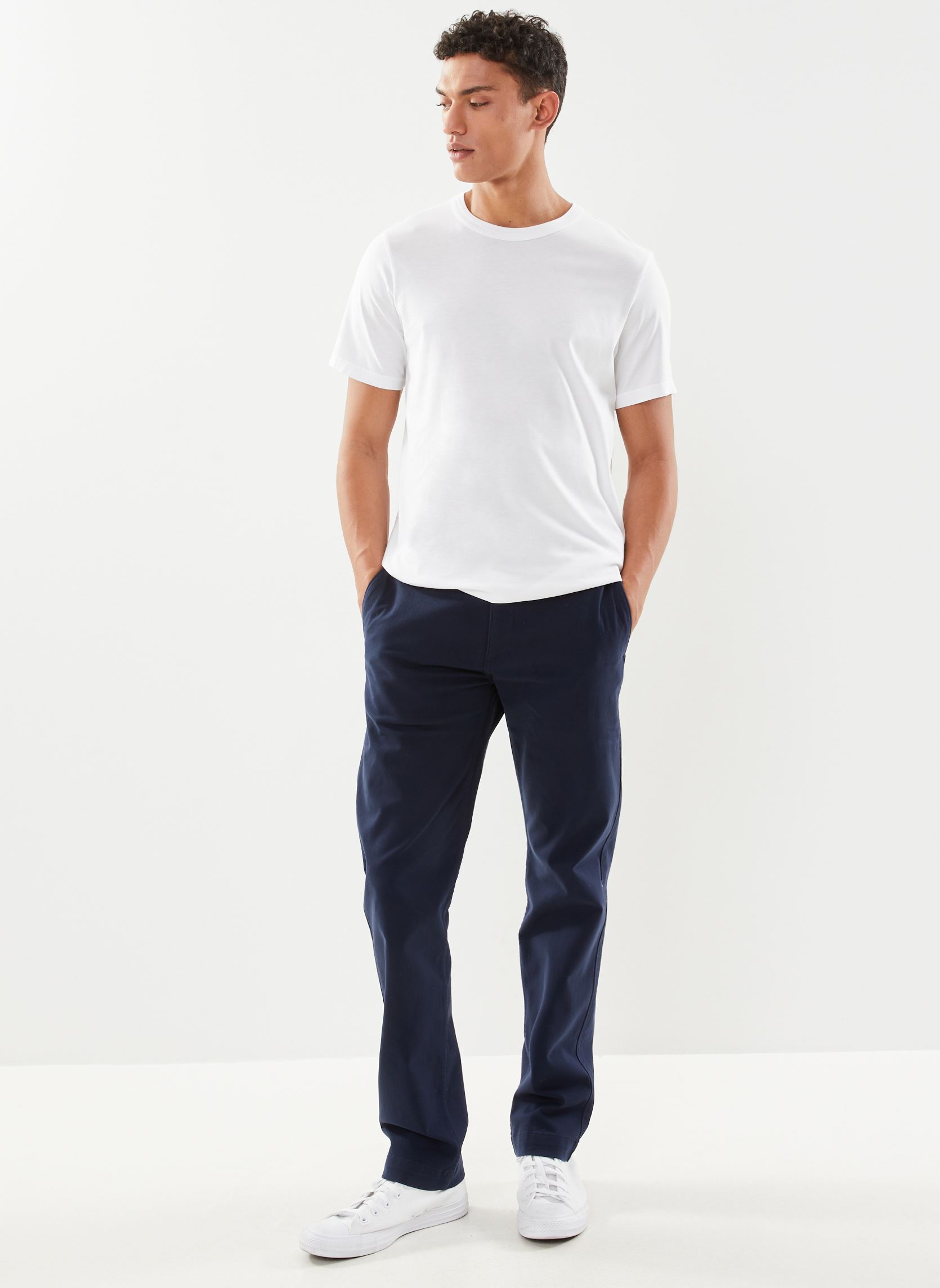 Tee-shirts manches courtes Original Tee homme blanc Dockers Tee-shirts manches courtes Original Tee homme blanc LUCENT WHITE