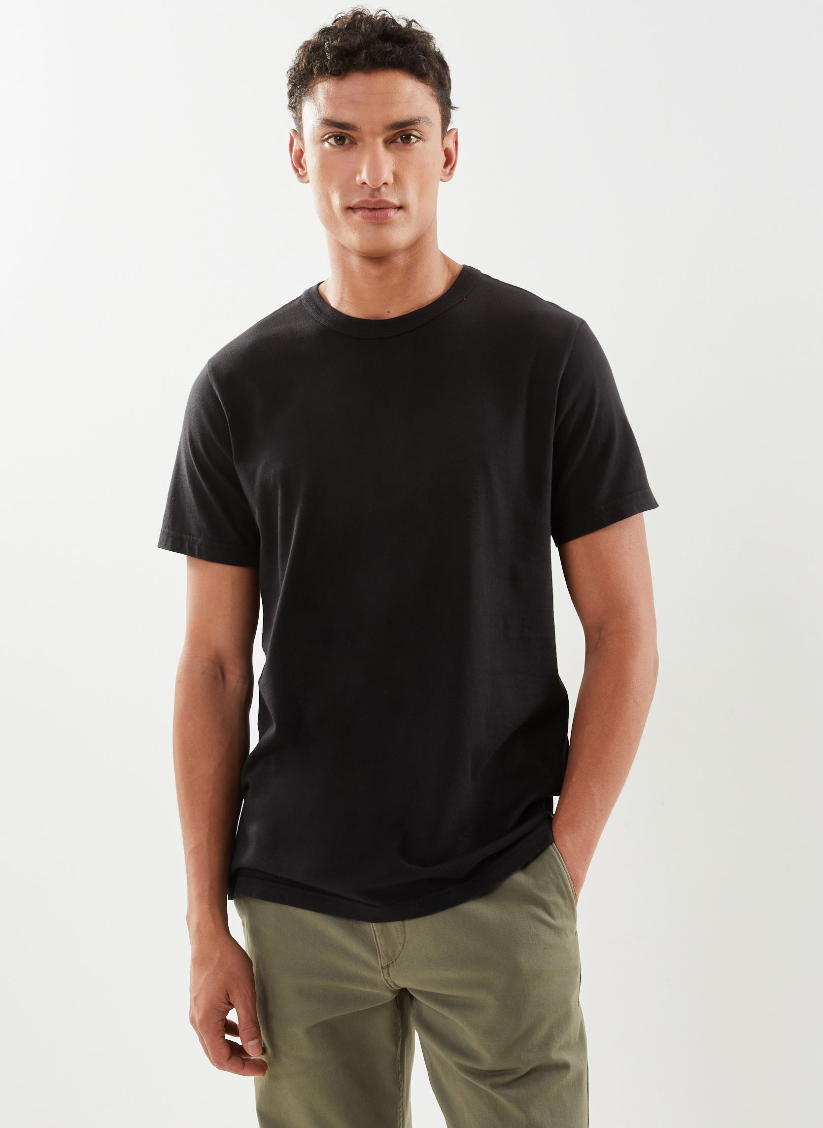 T-shirt a maniche corte Original Tee uomo nero Dockers T-shirt a maniche corte Original Tee uomo nero MINERAL BLACK