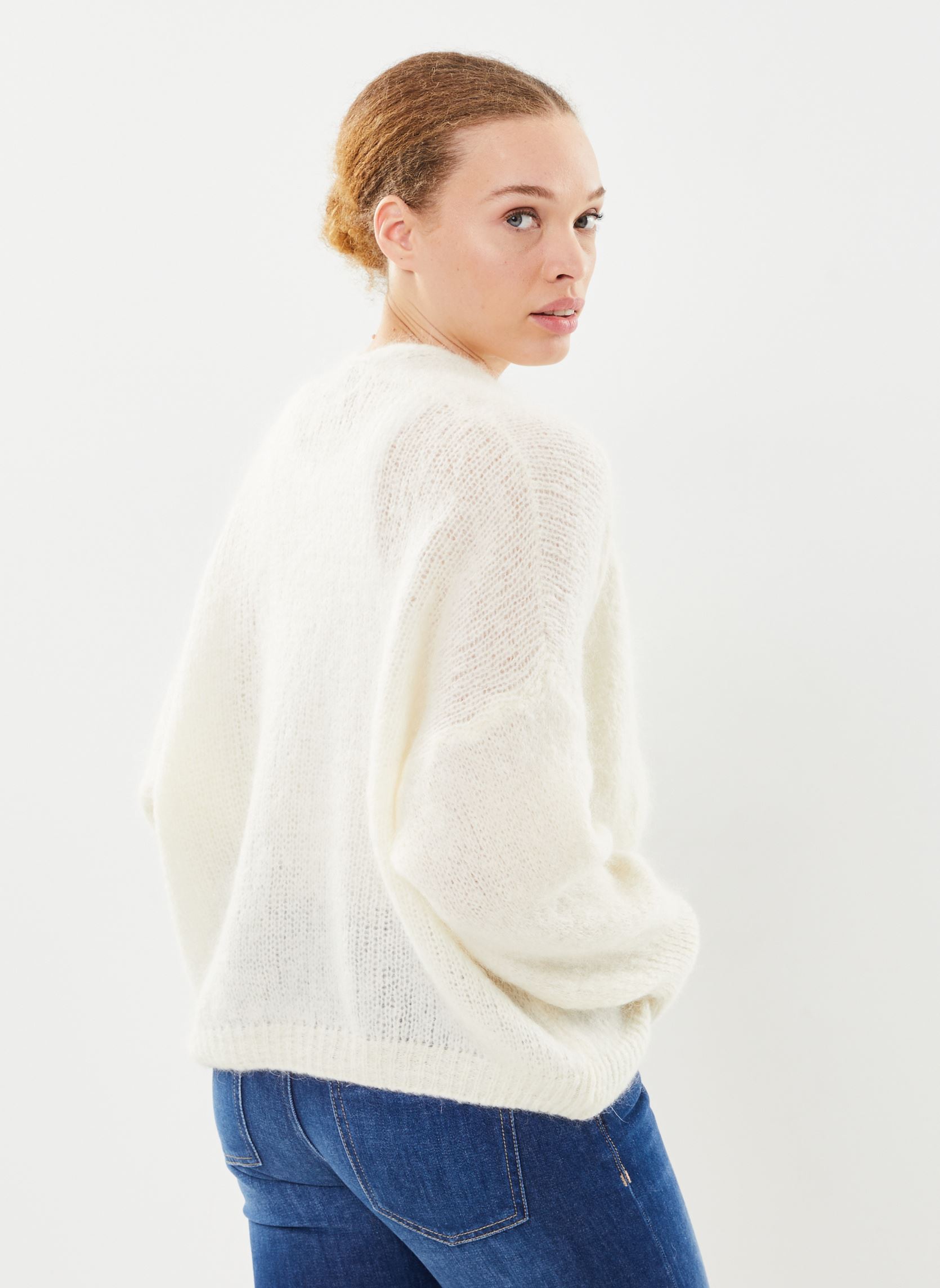 Strickjacken und Westen Monifa damen beige La Petite Etoile Strickjacken und Westen Monifa damen beige ECRU