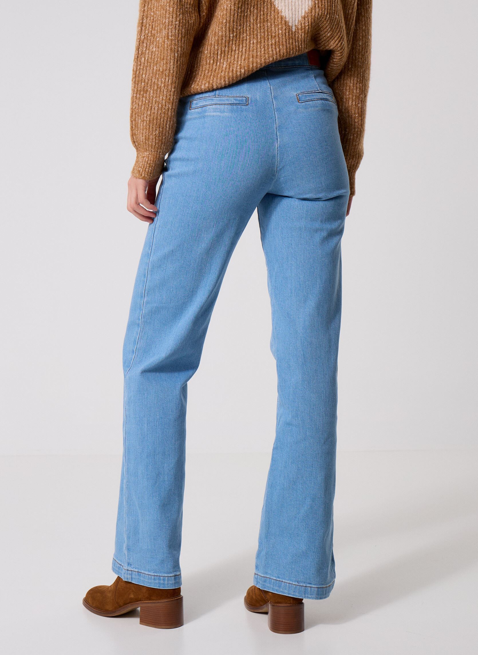 Weite Hosen Paulie damen grau La Petite Etoile Weite Hosen Paulie damen grau Stone