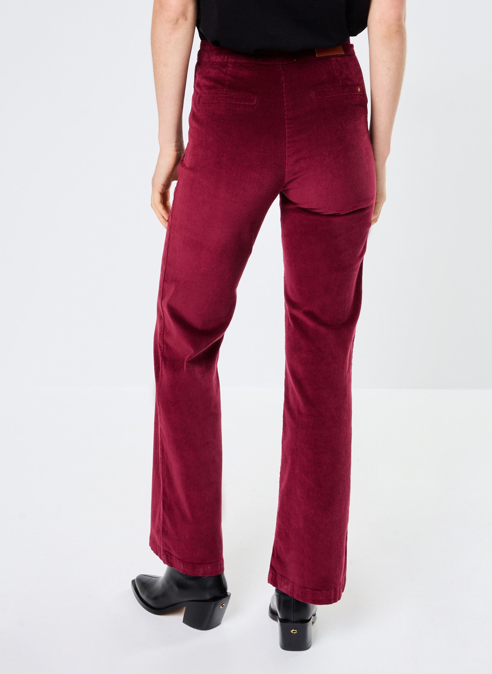 Pantalons larges Paulie femme rose La Petite Etoile Pantalons larges Paulie femme rose Framboise