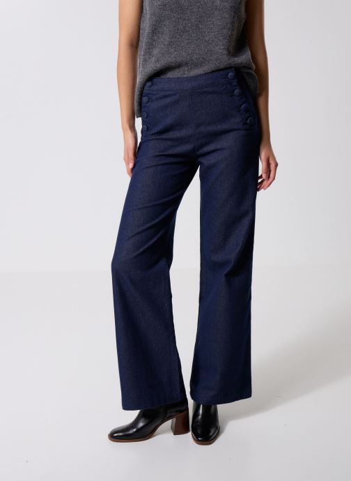 La Petite Etoile Pantalons larges Paulie femme bleu