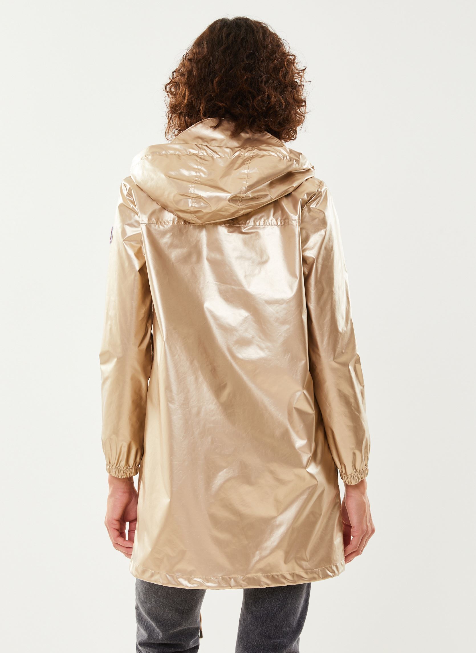 Regenjacken Rainy Long damen gold und bronze La Petite Etoile Regenjacken Rainy Long damen gold und bronze Or