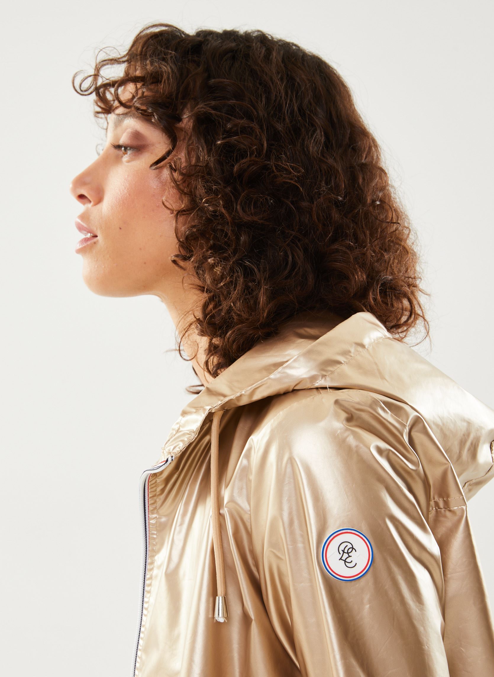 Regenjacken Rainy Long damen gold und bronze La Petite Etoile Regenjacken Rainy Long damen gold und bronze Or