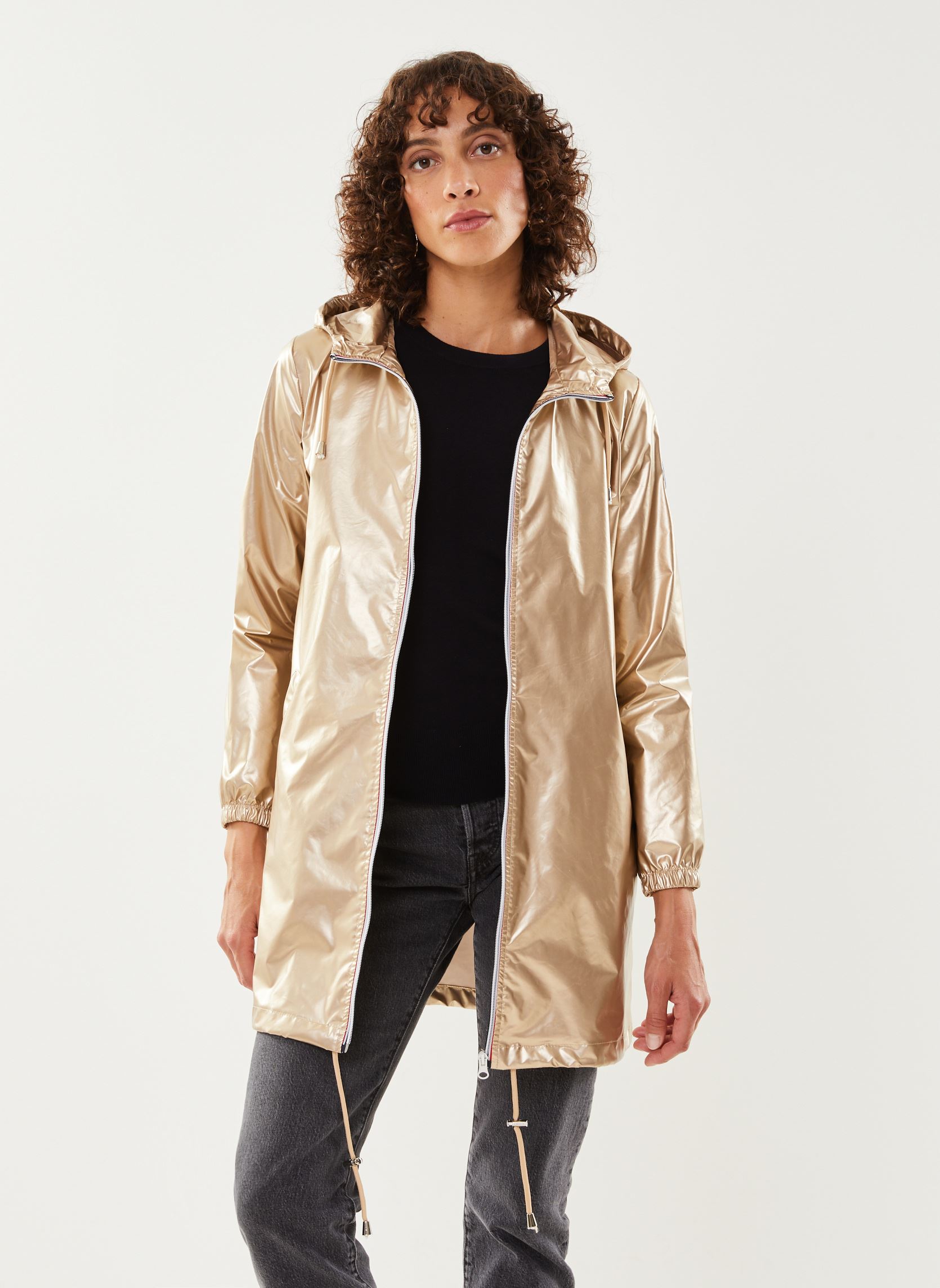 Regenjacken Rainy Long damen gold und bronze La Petite Etoile Regenjacken Rainy Long damen gold und bronze Or