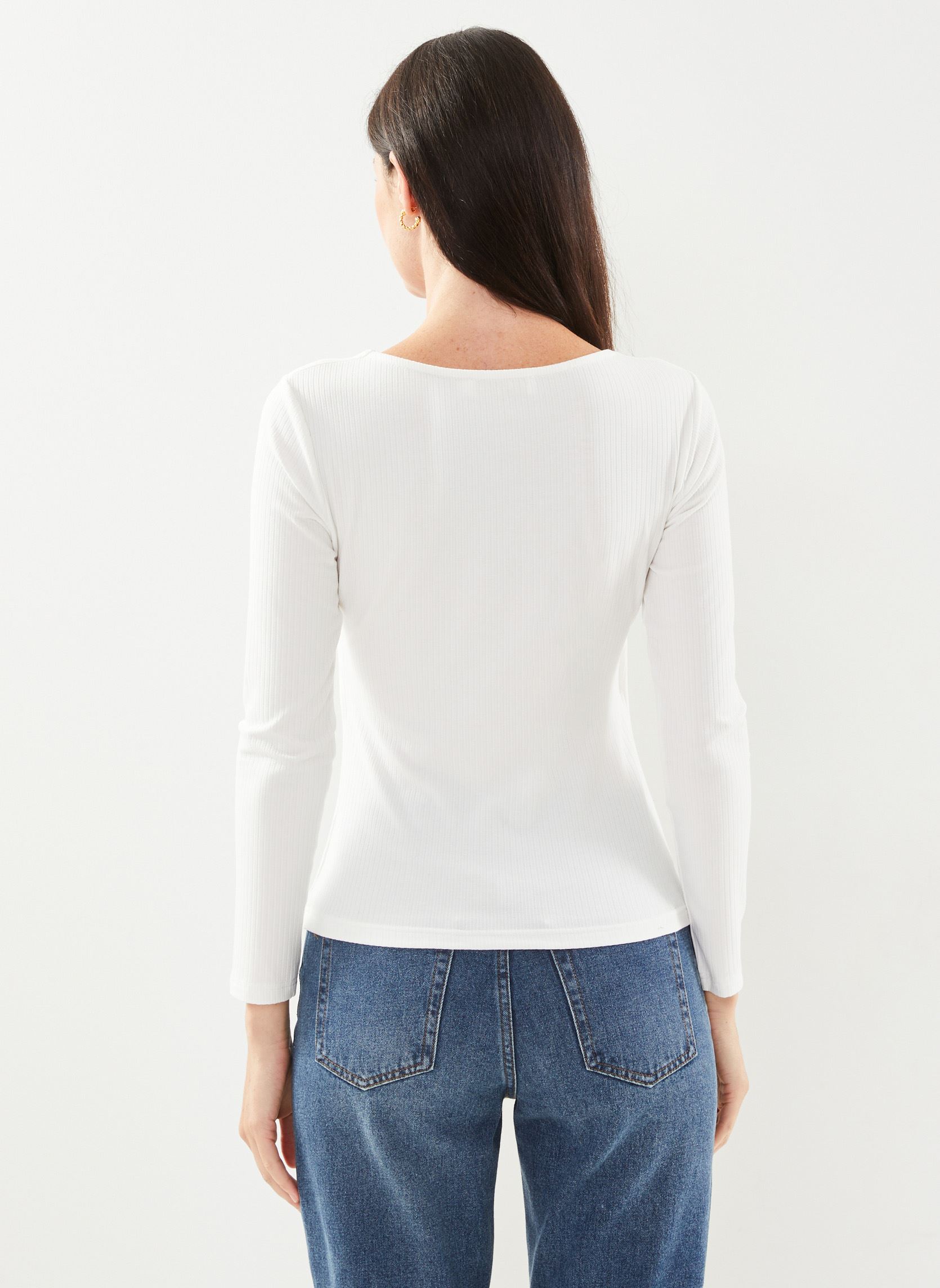 T-shirt a maniche lunghe Rosila donna beige La Petite Etoile T-shirt a maniche lunghe Rosila donna beige Ecru
