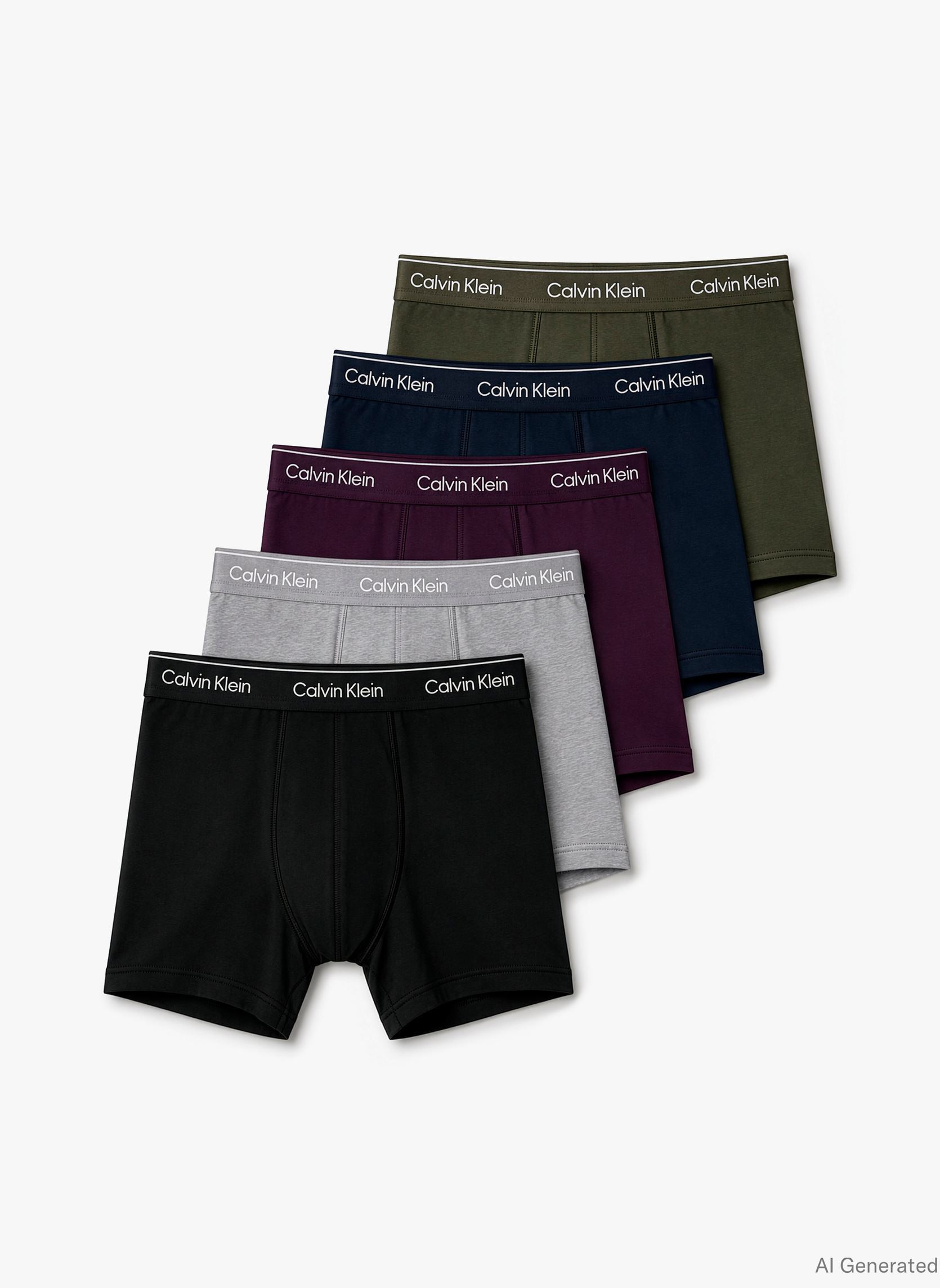 Boxershorts Boxer Brief 5Pk herren mehrfarbig Calvin Klein Boxershorts Boxer Brief 5Pk herren mehrfarbig BLACK/HARBOR MIST/DARK PURPLE/