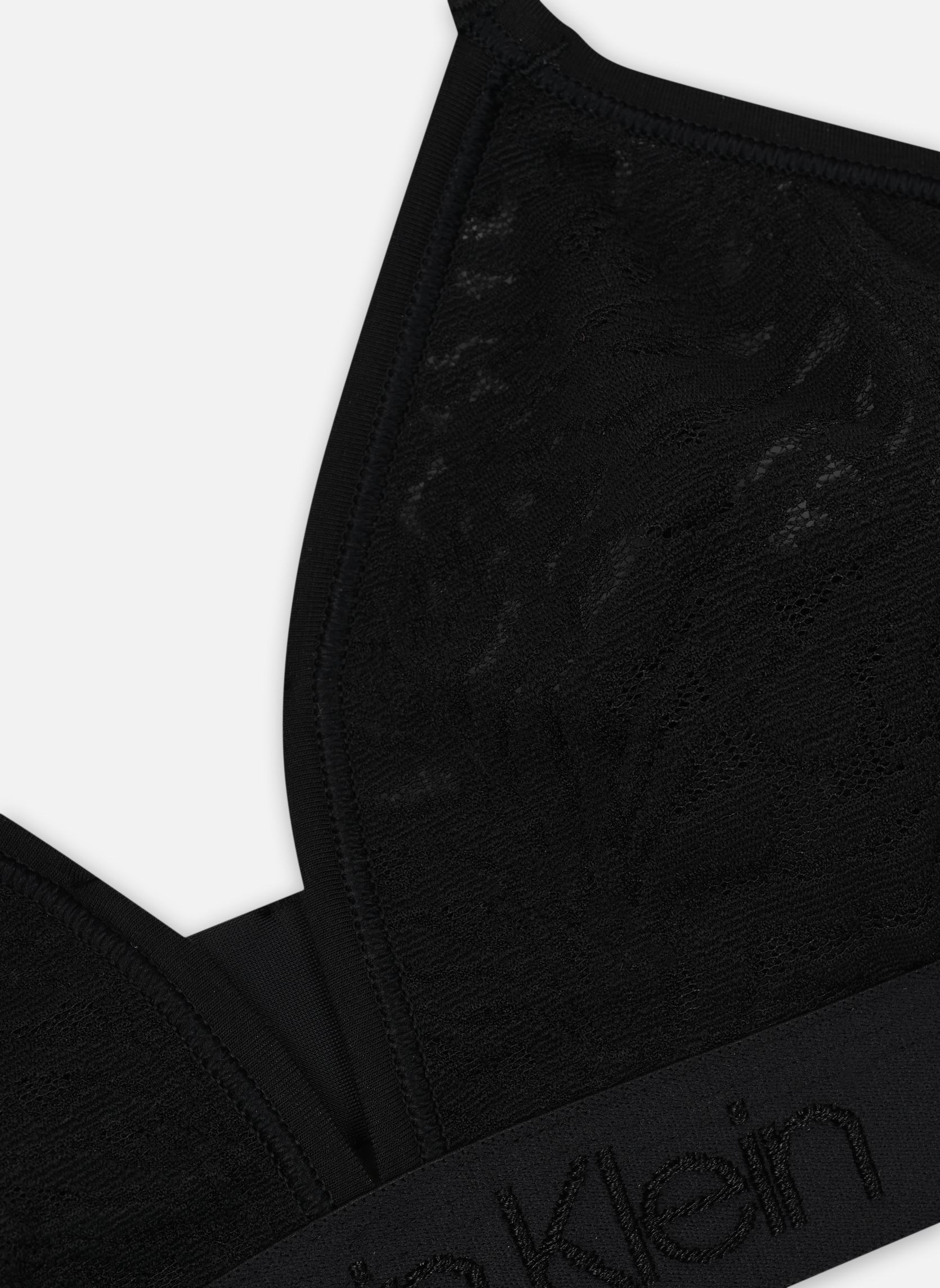 Sport-BHs Unlined Triangle 000QF7491E damen schwarz Calvin Klein Sport-BHs Unlined Triangle 000QF7491E damen schwarz BLACK