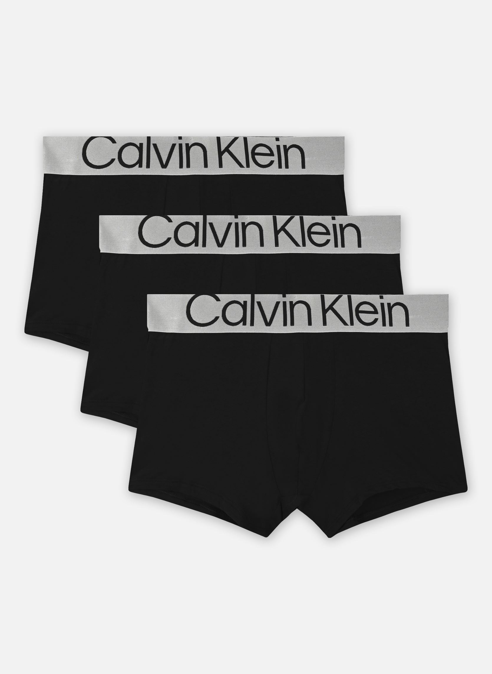 Vêtements Calvin Klein Trunk 3Pk Steel Cotton pour Homme Vêtements Calvin Klein Trunk 3Pk Steel Cotton pour Homme