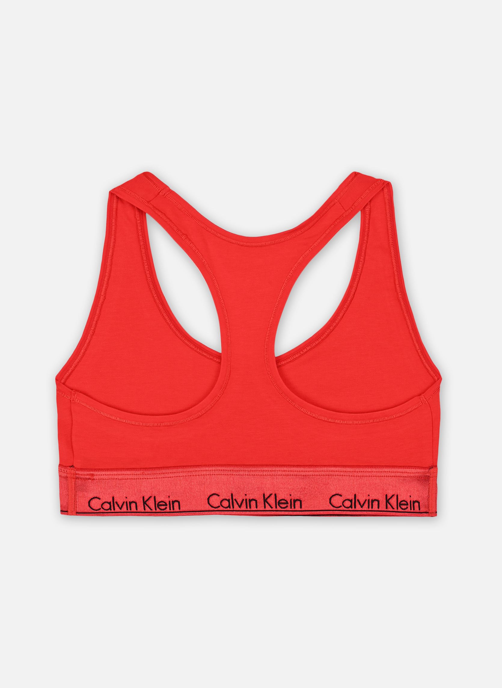 Sport-BHs Unlined Bralette 000QF7445E damen rot Calvin Klein Sport-BHs Unlined Bralette 000QF7445E damen rot ROUGE