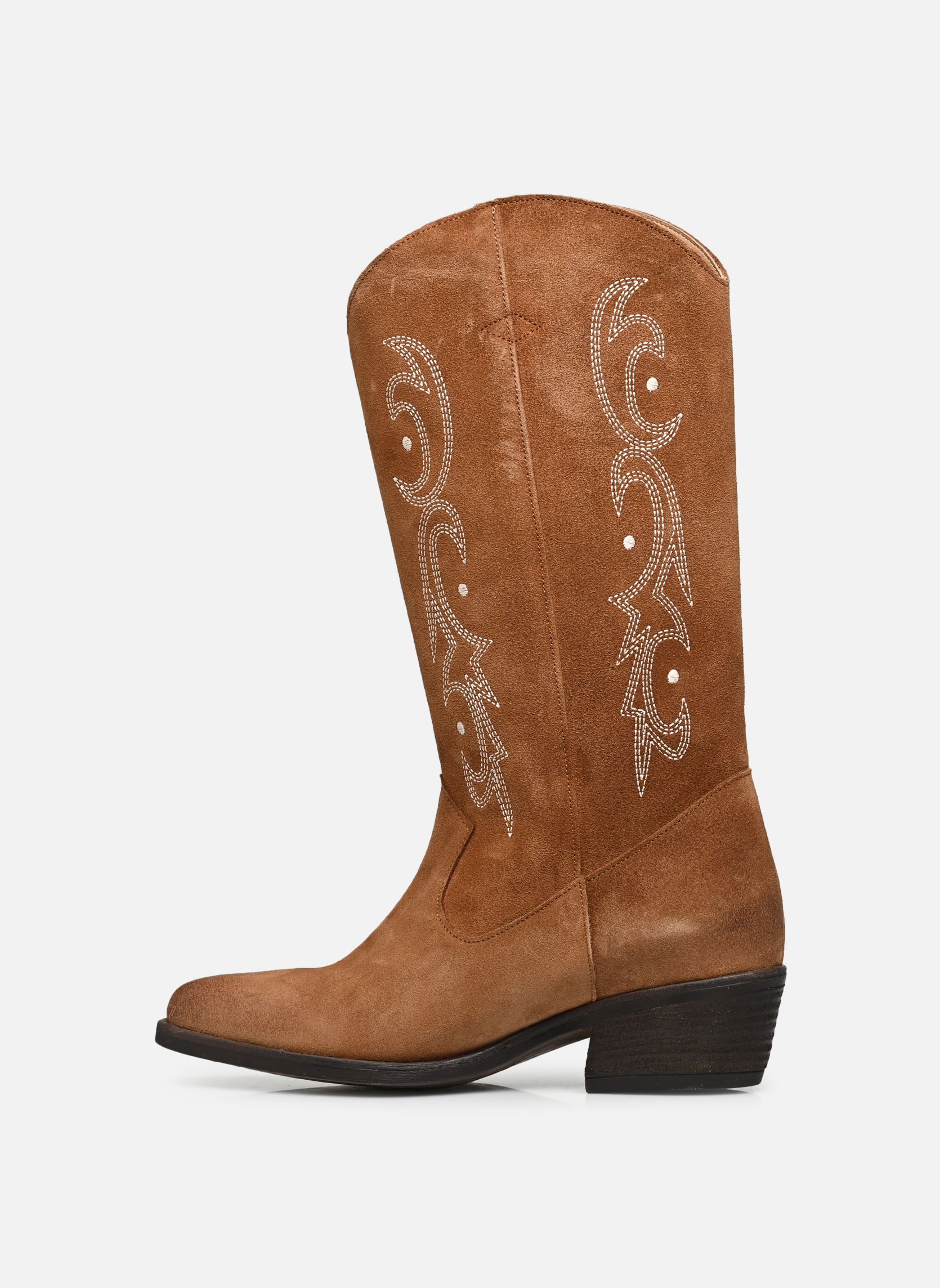 Cowboy boots FG-AS-TARADO dames bruin La Fée Maraboutée Cowboy boots FG-AS-TARADO dames bruin Camel
