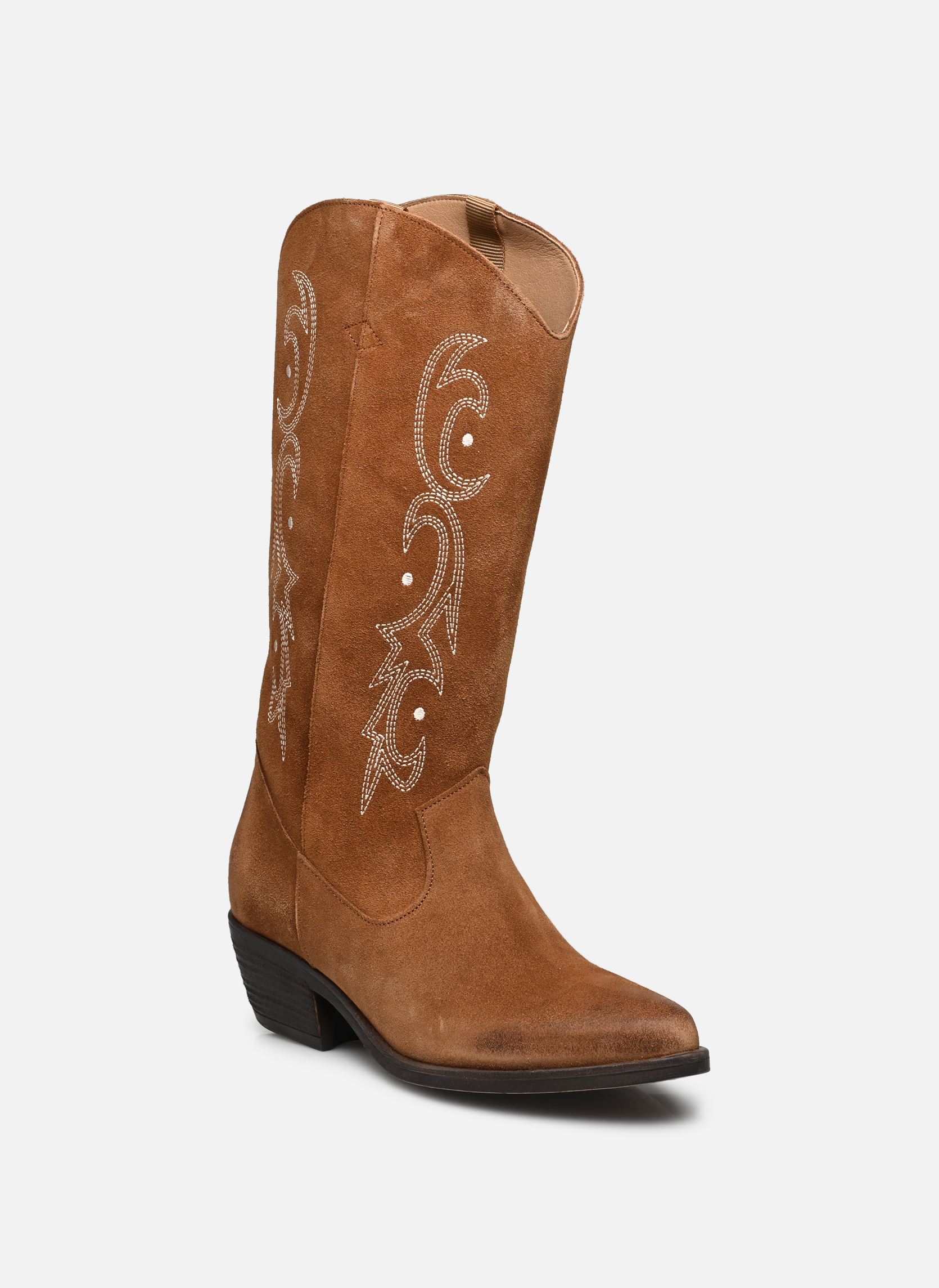 Cowboy boots FG-AS-TARADO dames bruin La Fée Maraboutée Cowboy boots FG-AS-TARADO dames bruin Camel