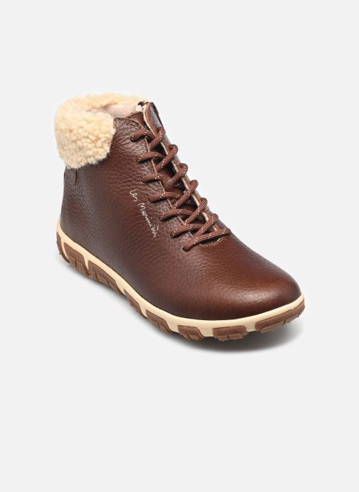 TBS Hoge sneakers Janissa dames bruin