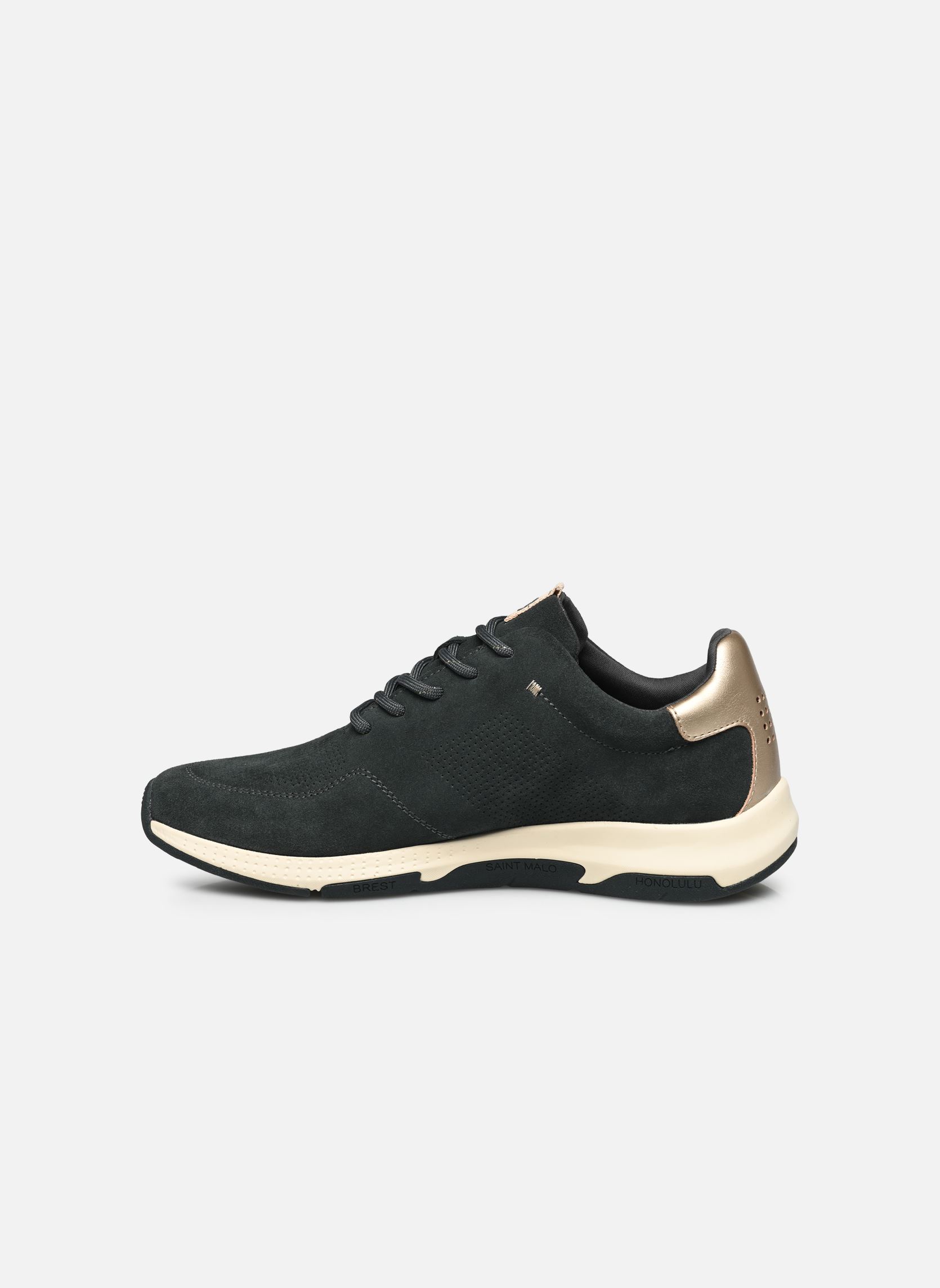 Sneaker Julissa damen schwarz TBS Sneaker Julissa damen schwarz ANTHRACITE/CHAMPAGNE